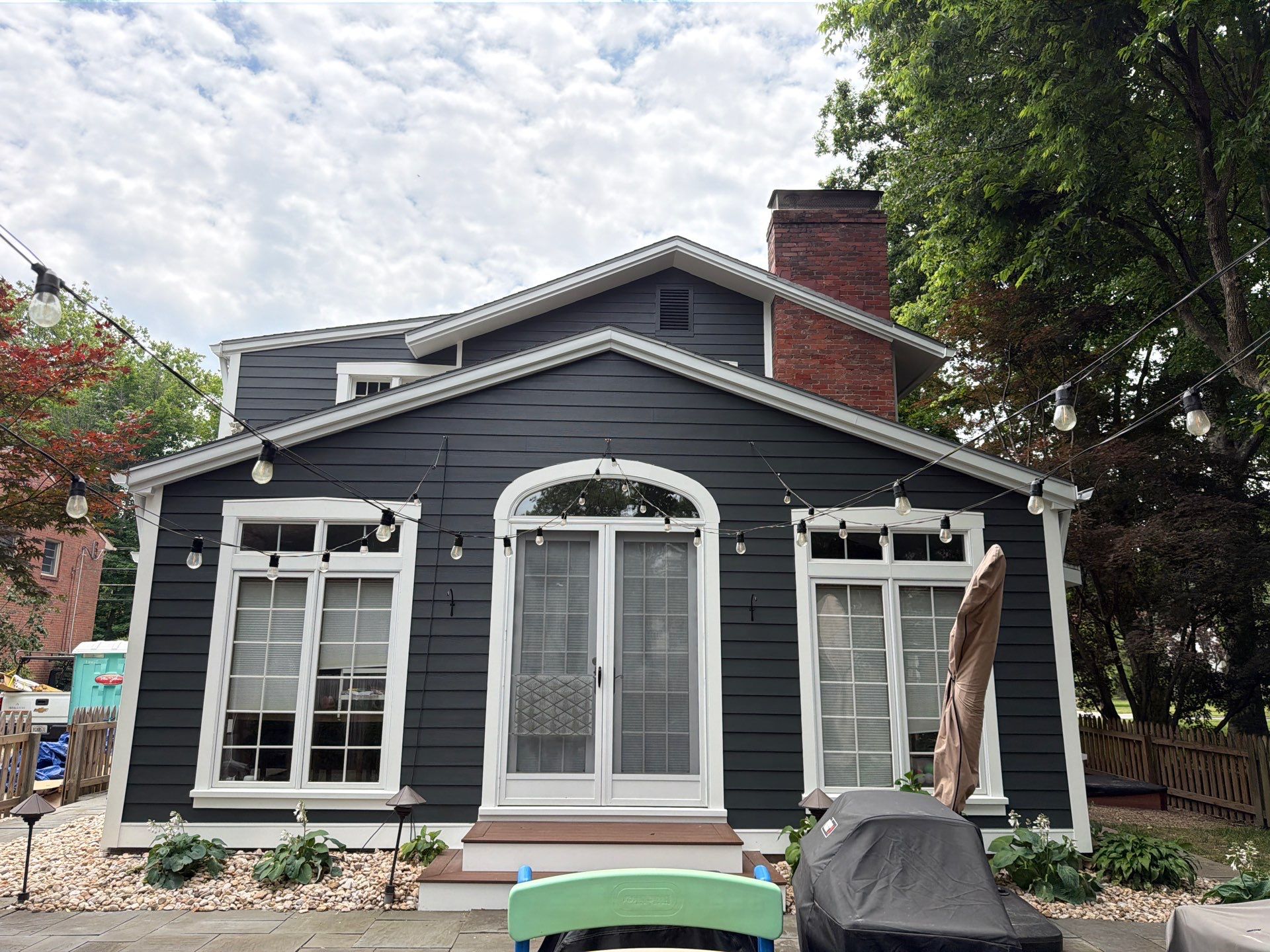 Centenarian Edgeworth Home updated with James Hardie by Ideal Siding Pittsburgh
