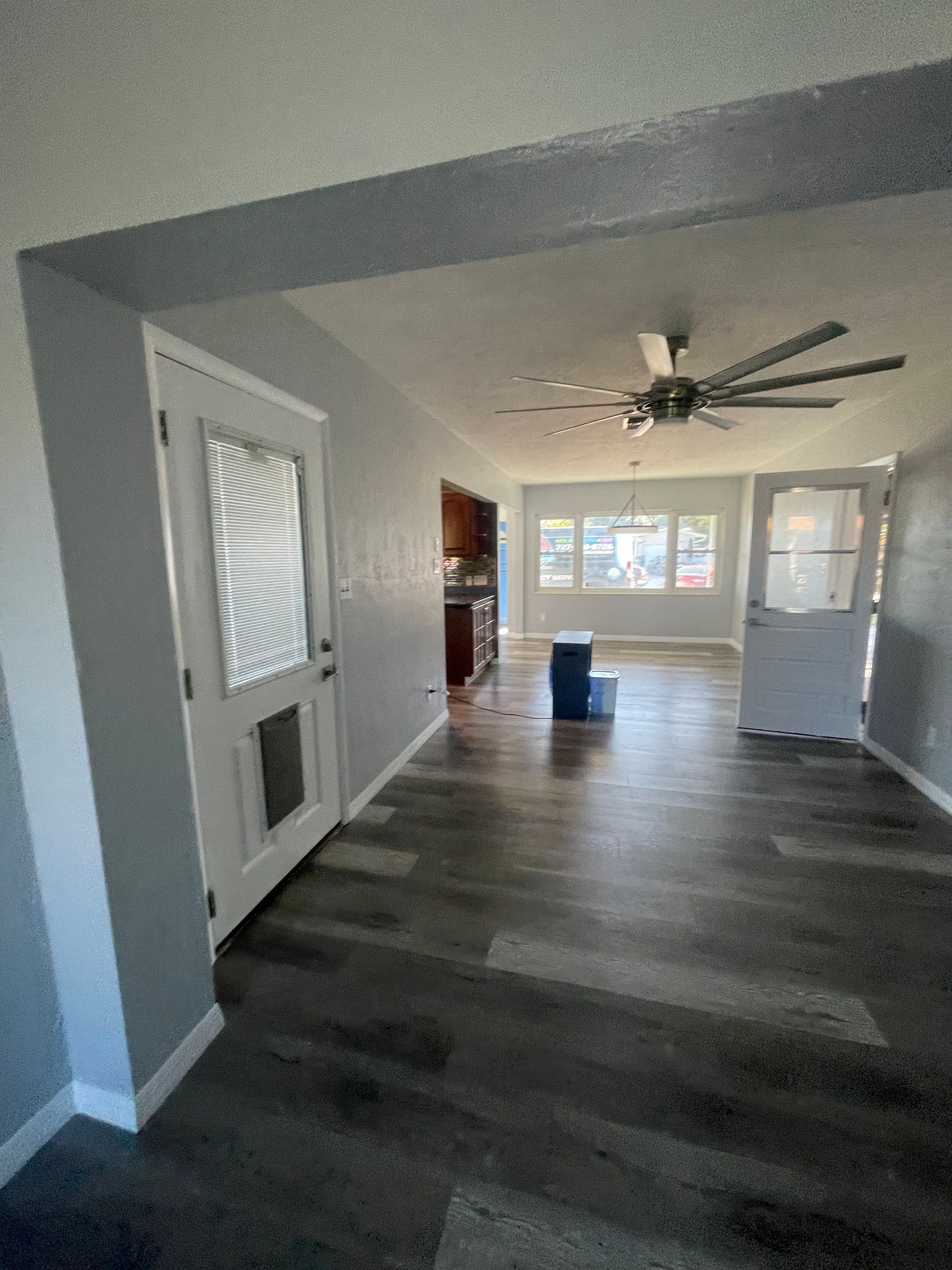 Smoke Damage from stove fire by Bay Coast Restoration 