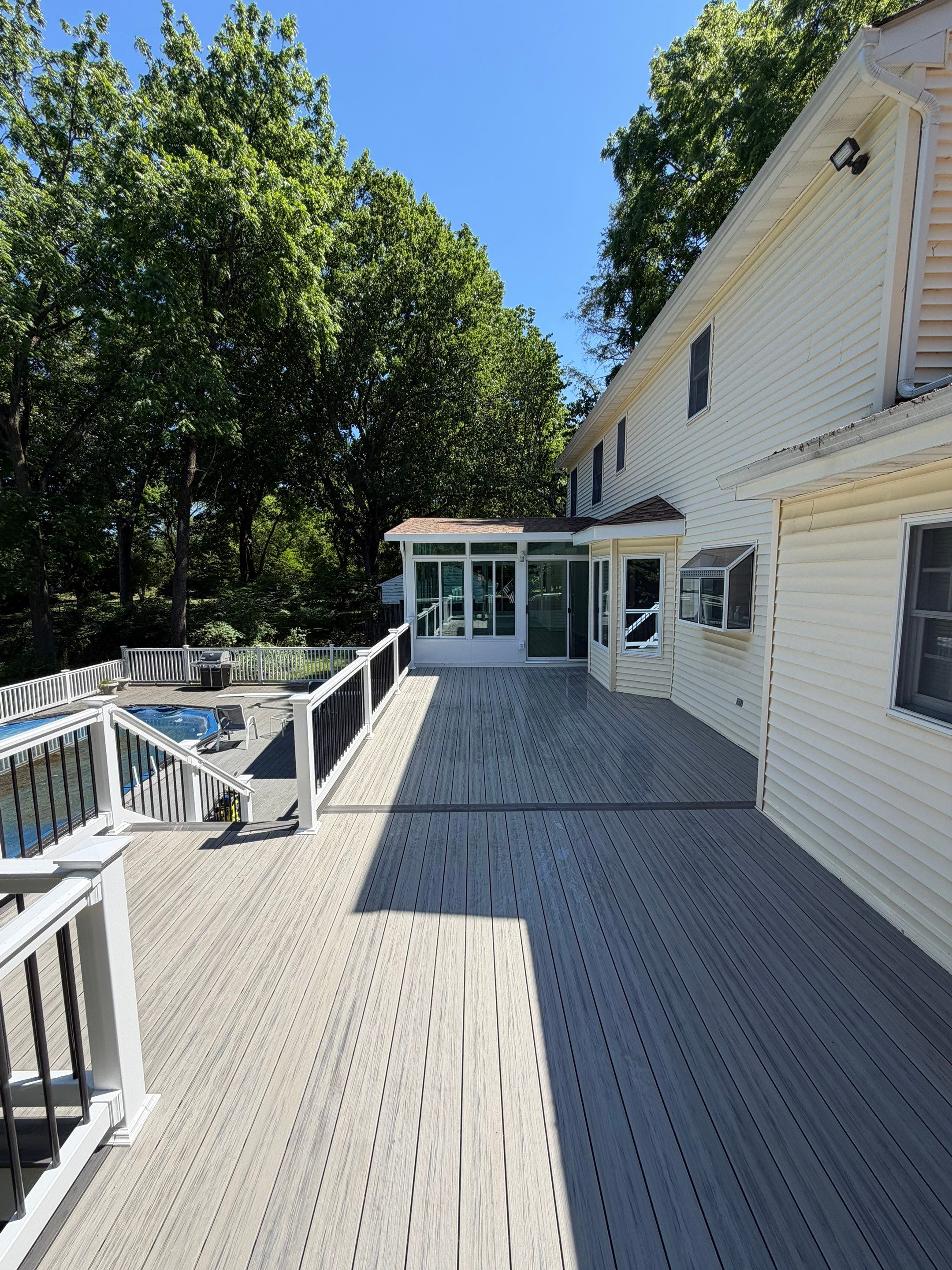 New Deck in Tinton Falls, New Jersey by deck guardian