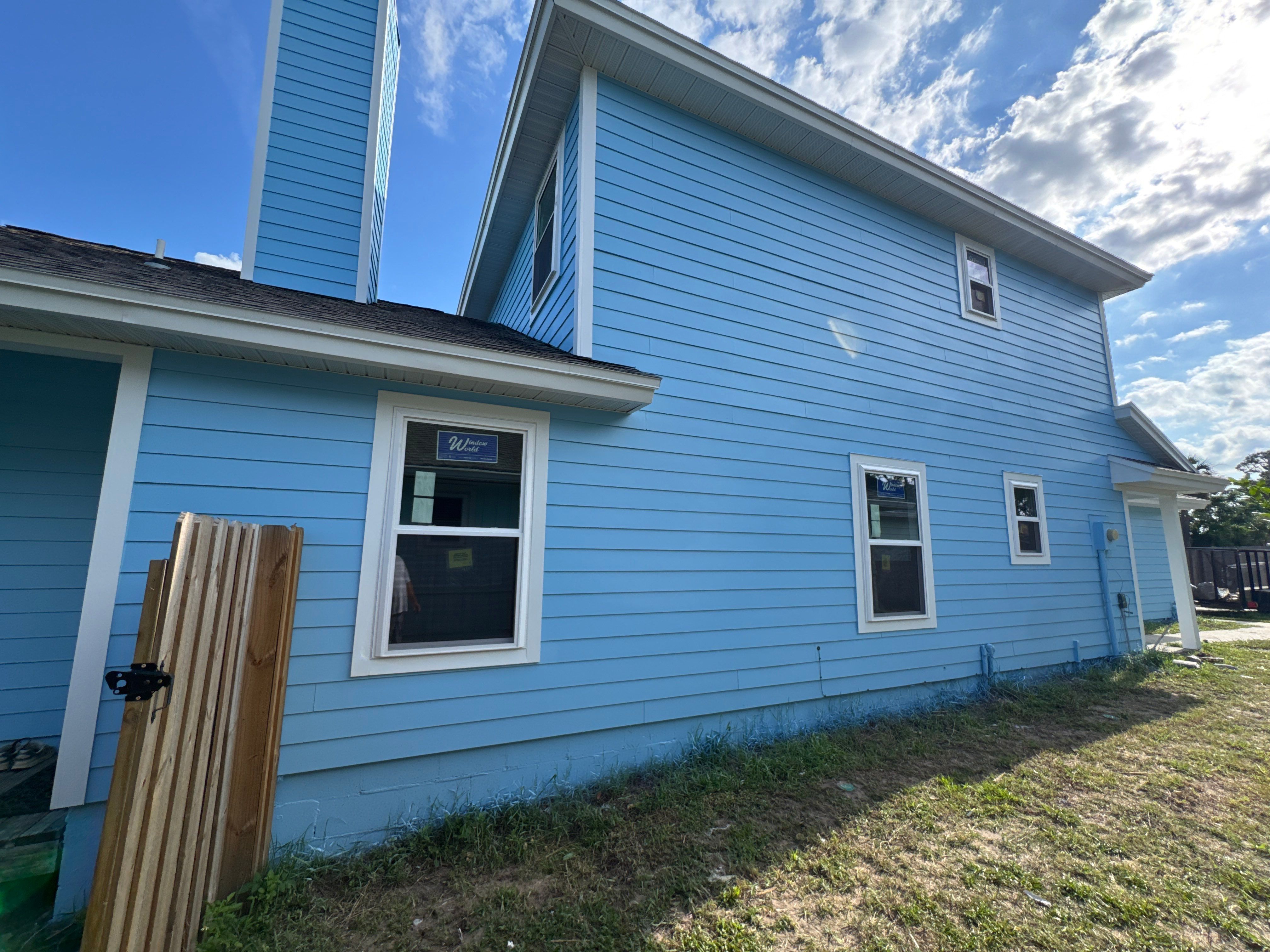 Full Exterior Renovation and Siding Installation in Jacksonville Beach by Colorwise Painting