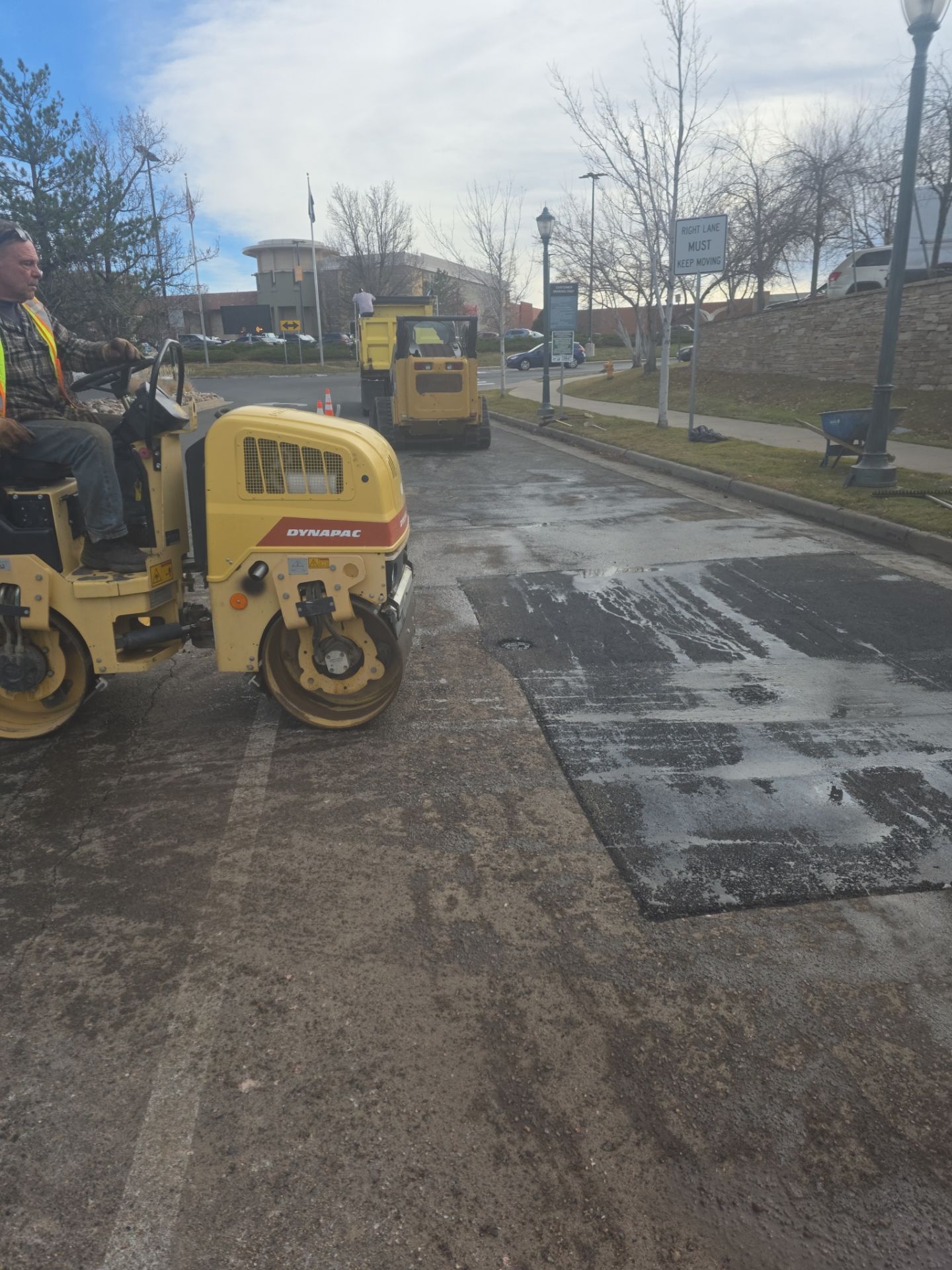 Asphalt Patching for underground project Colorado Mills by DMH Site Services