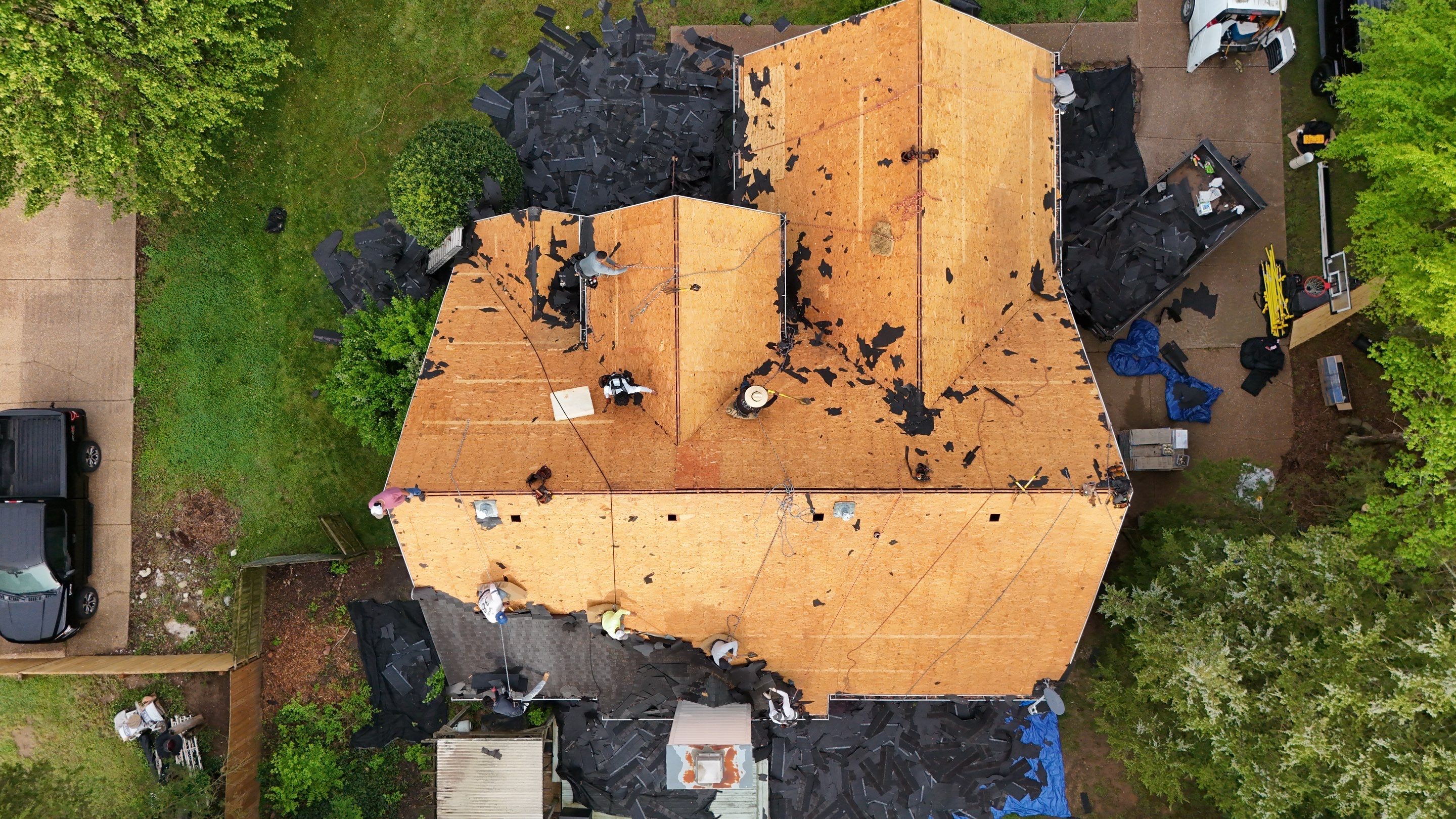 Charcoal Black Re-Roof by Royal House LLC