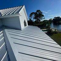 24ga 1" Nail-Strip Mill Finish by Total Roofing System The Metal Roof Experts