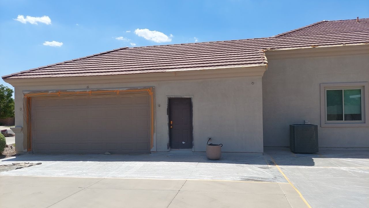Exterior Paint Job in Mesa by Crash of Rhinos Painting & Garage Floors