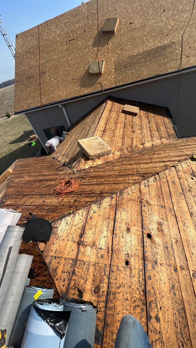 Residential Roofing Installation using GAF Timberline HDZ Charcoal by Nitro Roofing and Construction