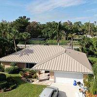 24ga 1.5" Mechanical Seam Sierra Tan by Total Roofing System The Metal Roof Experts