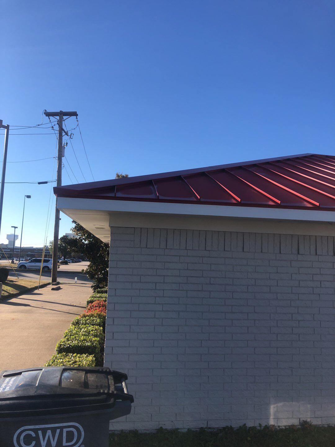 Commercial metal roof by Springtree Restoration 