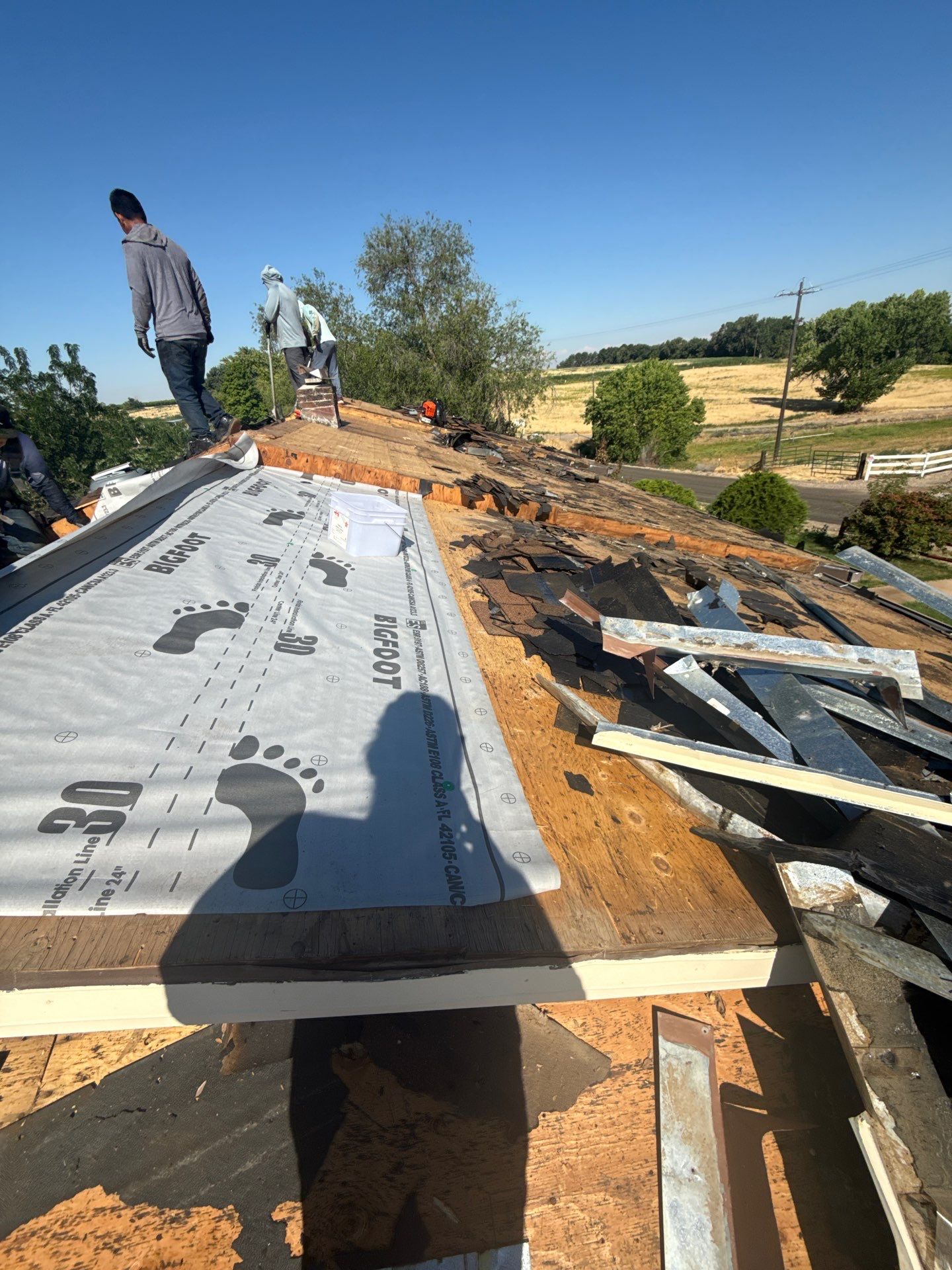 Full Residential Roof Replacement With Architectural Shingles In Fruitland Idaho by Olive Roofing