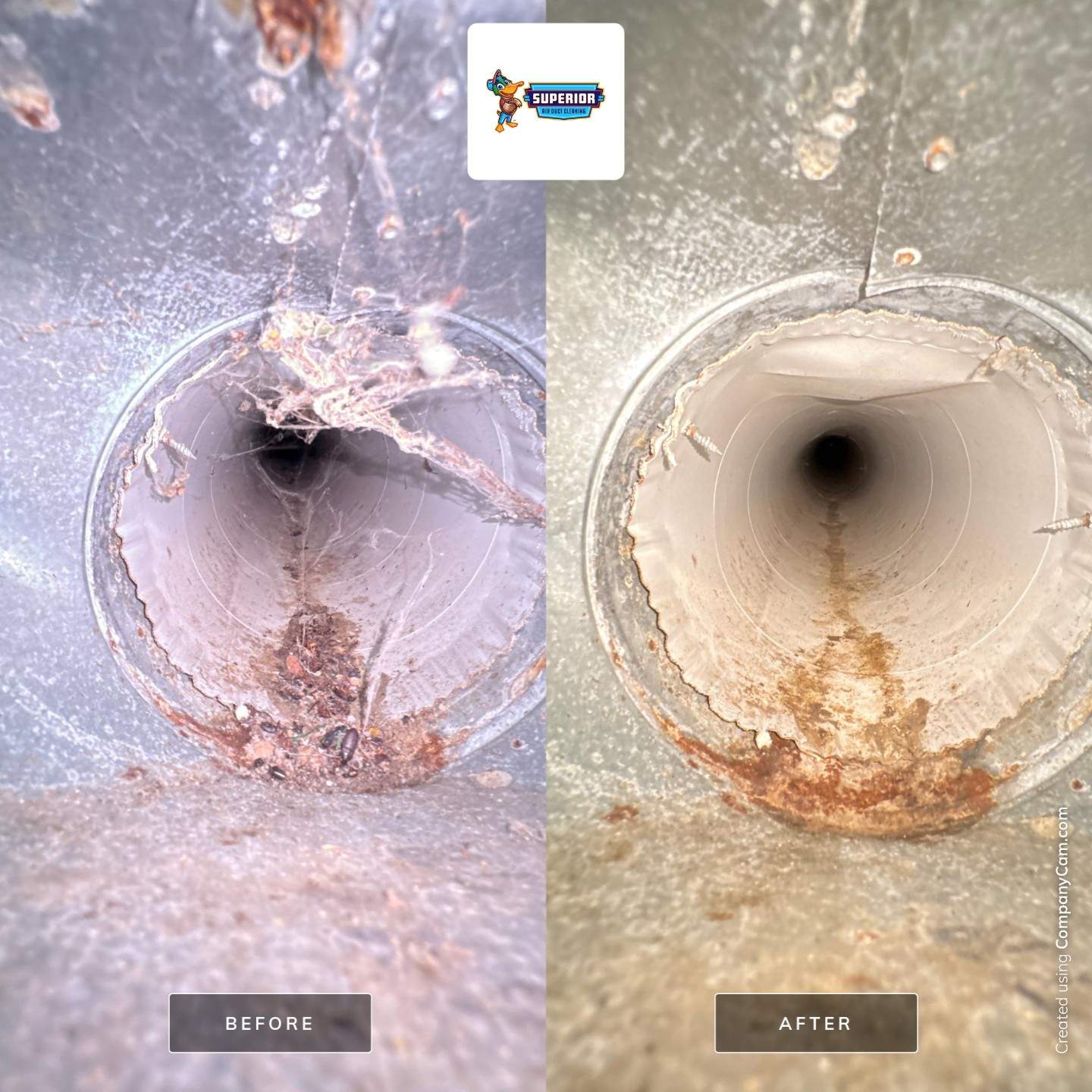 Air Duct Cleaning With a Vacuum Truck in Canonsburg, PA by Superior Air Duct Cleaning