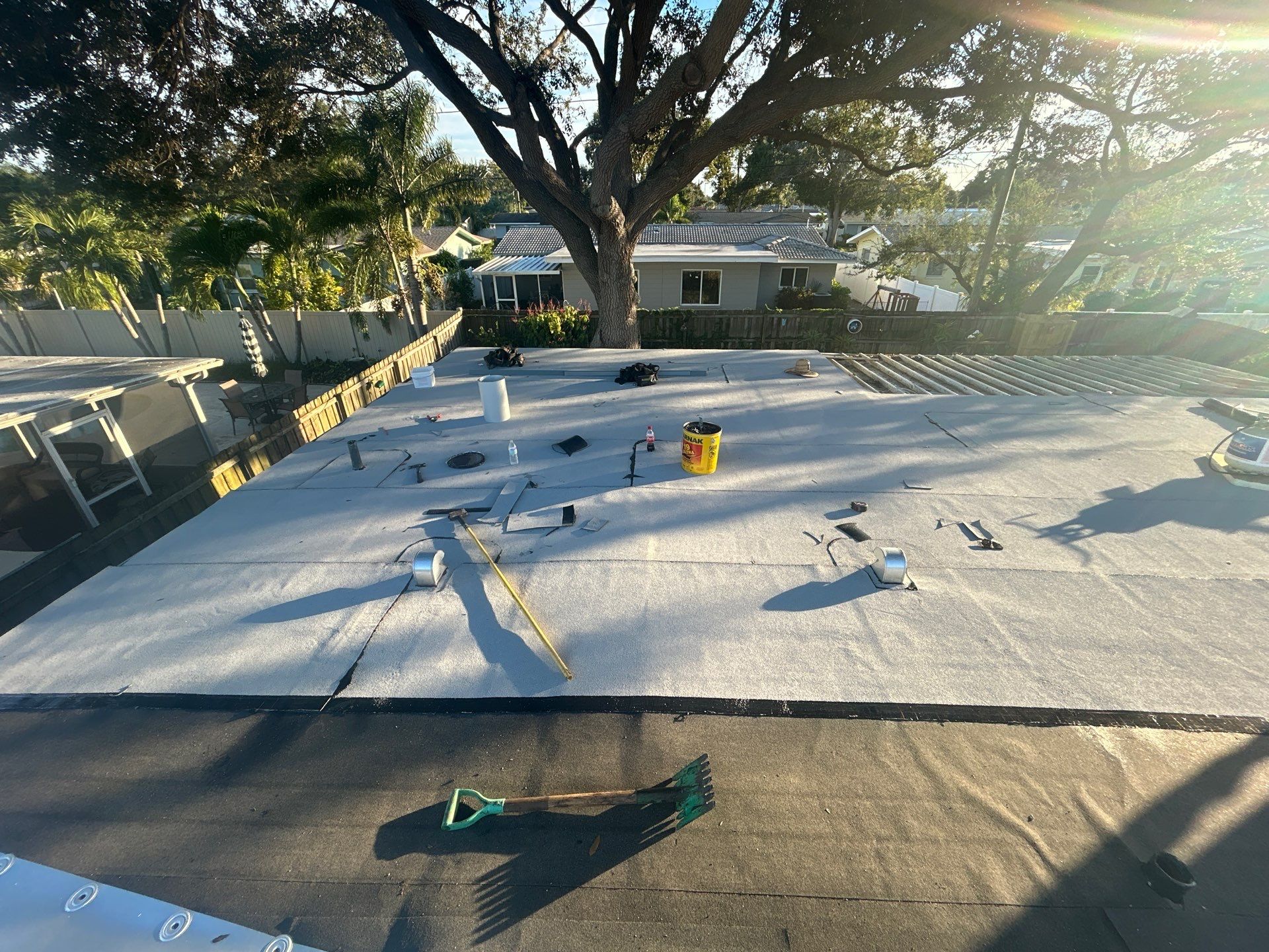 Project in St. Petersburg 33710 by Mitchell Roofing Company LLC