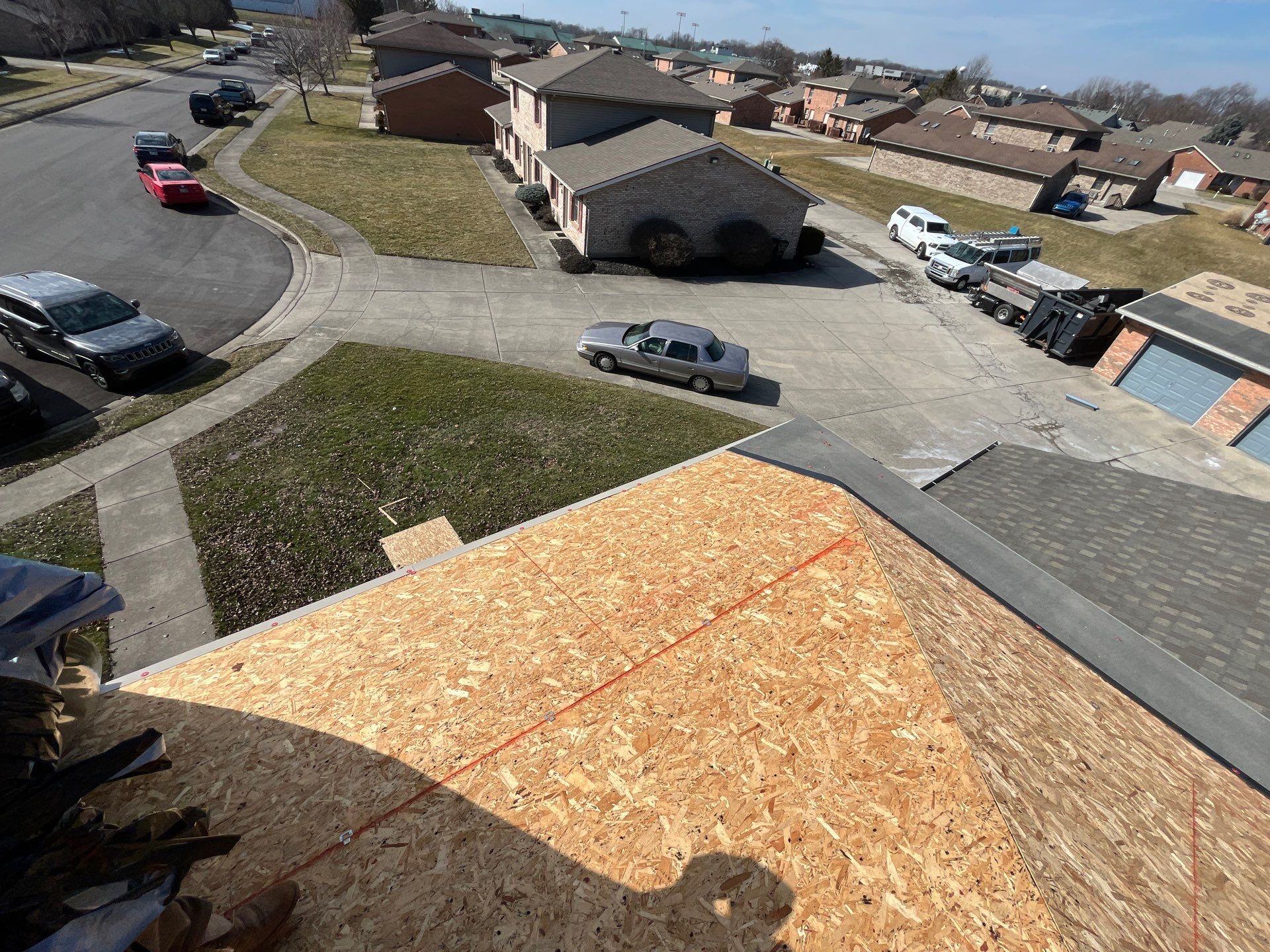 Residential Roofing Installation using GAF Timberline HDZ Weathered Wood by Nitro Roofing and Construction
