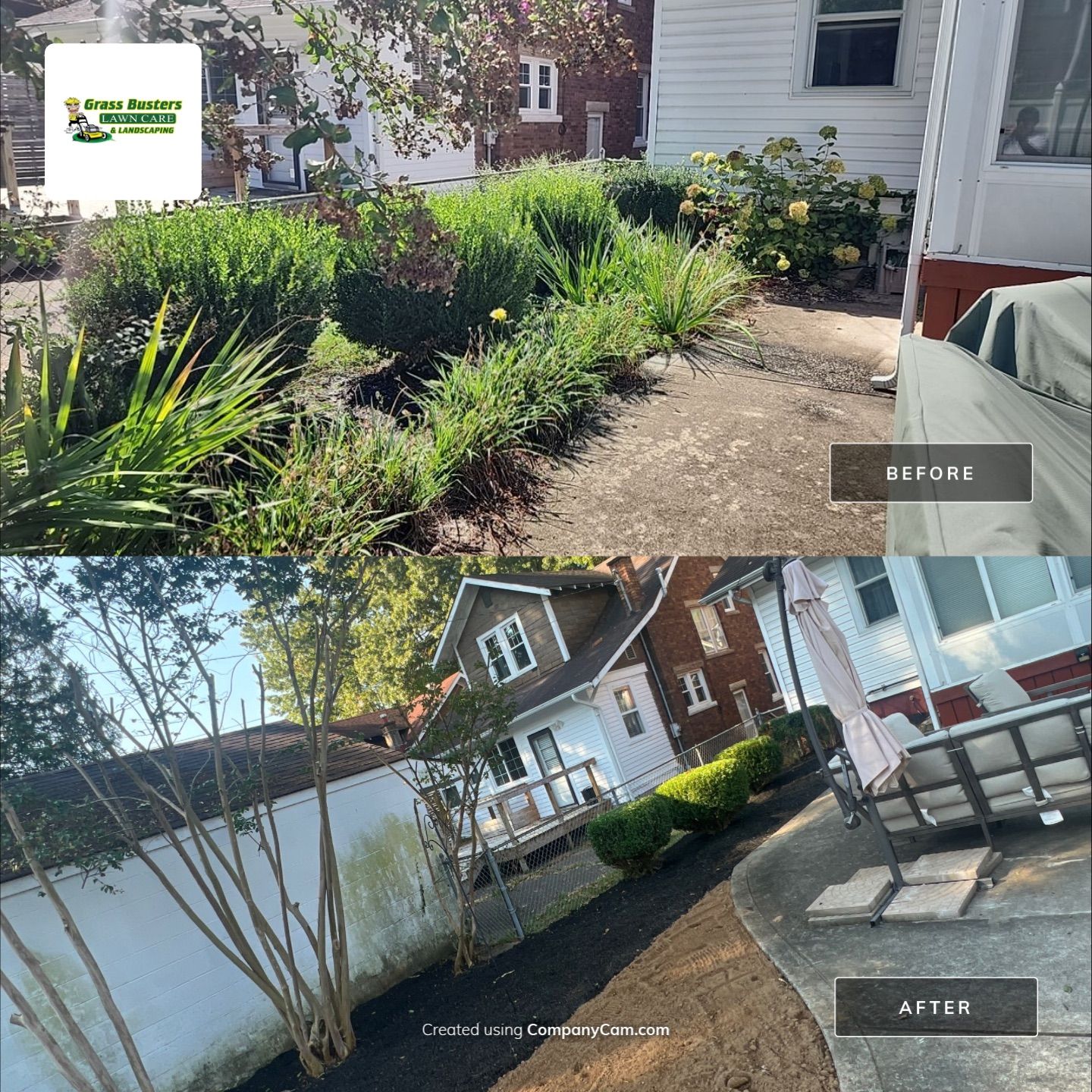 Total transformation! by GrassBusters, Inc.