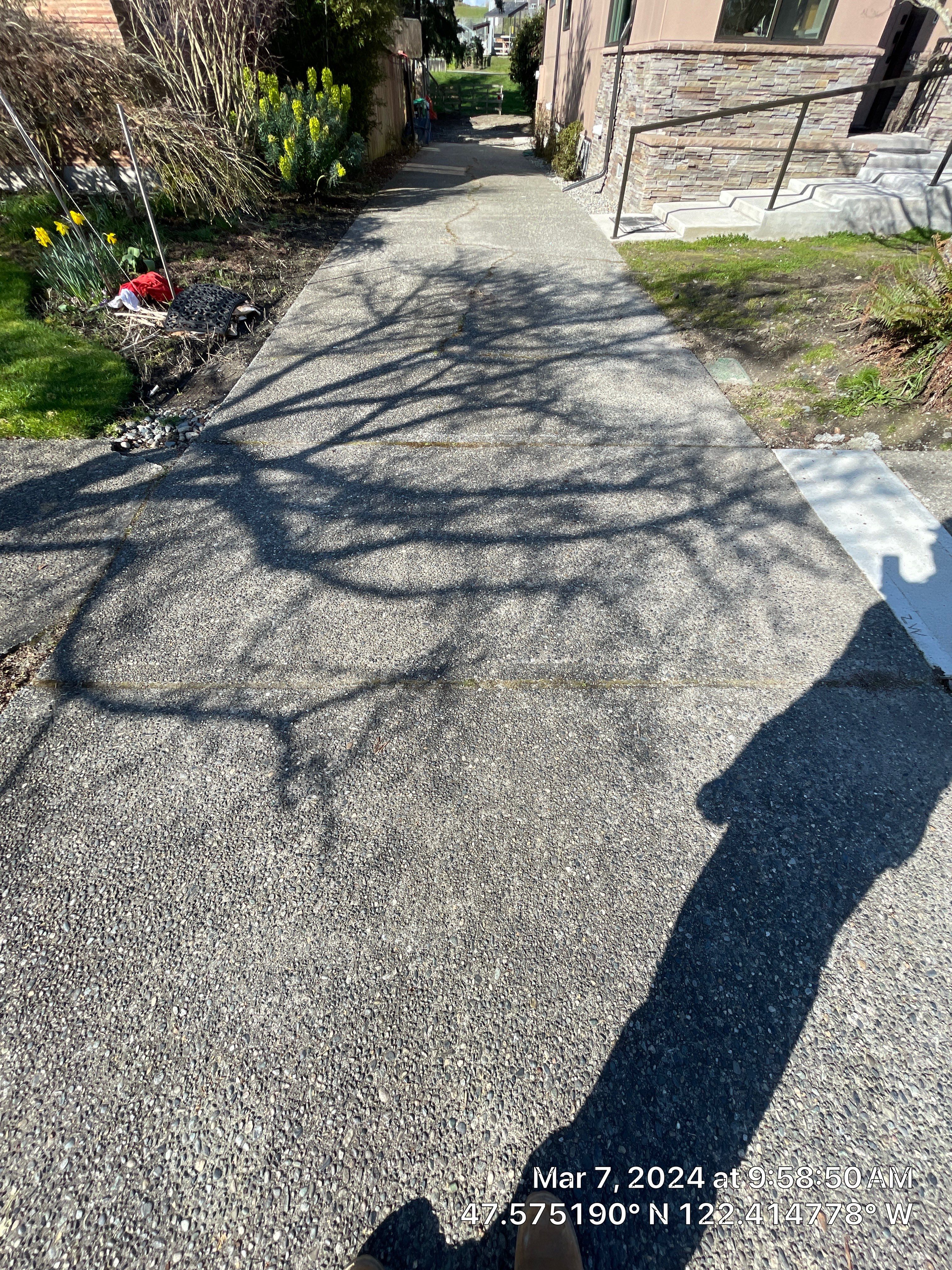 Ron | Pervious Concrete Driveway  by Jireh Asphalt & Concrete Inc 