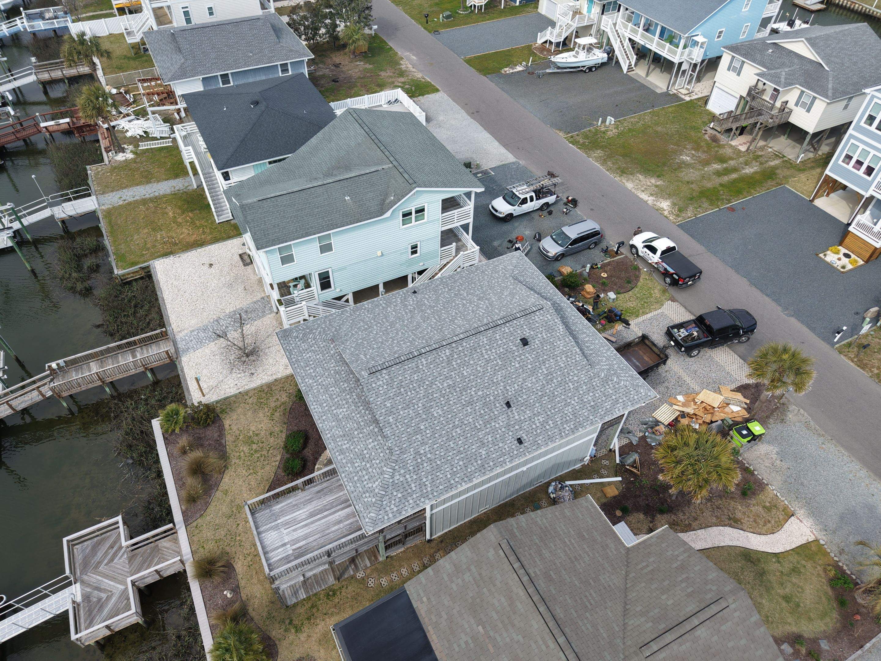 Re-Roofing Installation by Local Roofing Companies Wilmington with Fortified Roof Upgrade in Supply NC | Landmark Pro Cobblestone | RGR Construction and Roofing, LLC by RGR Construction and Roofing, LLC