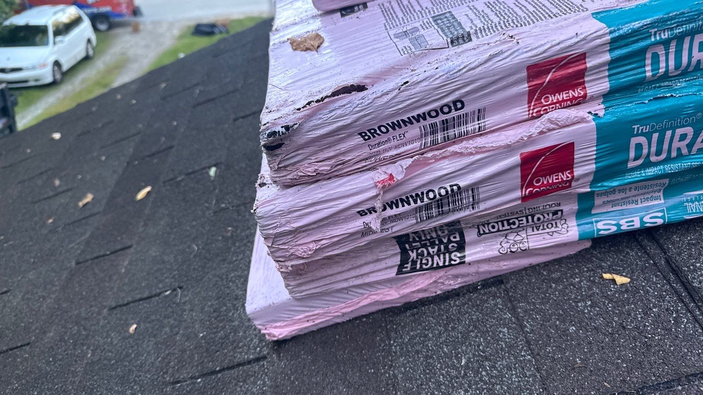 Roof Replacement using Owens Corning Brownwood by 180 Contractors