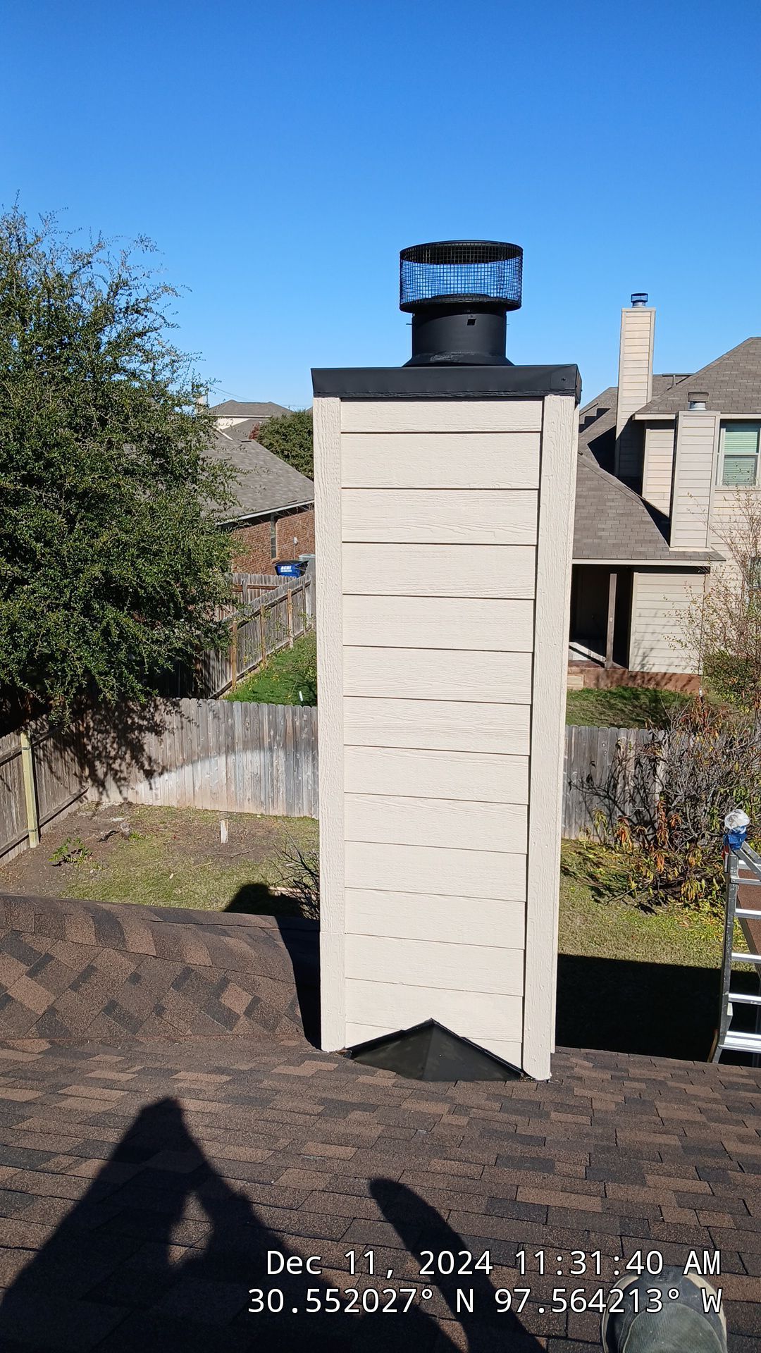Hutto Residential Roofing Replacement with OSB Sheathing and Trim Repair by Caliber Restoration LLC