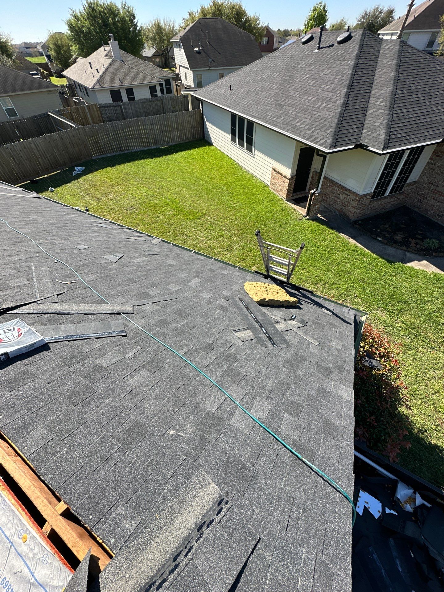 Project in Houston by Motion Roofing