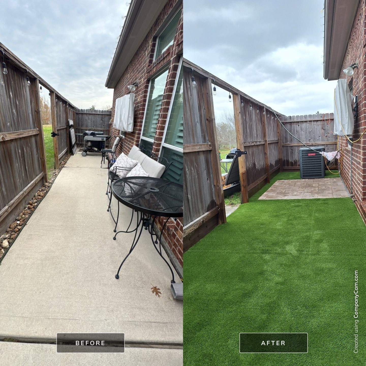  Landscaping, Hardscape Design & Yard Drainage Upgrade by Texas Urban Elements