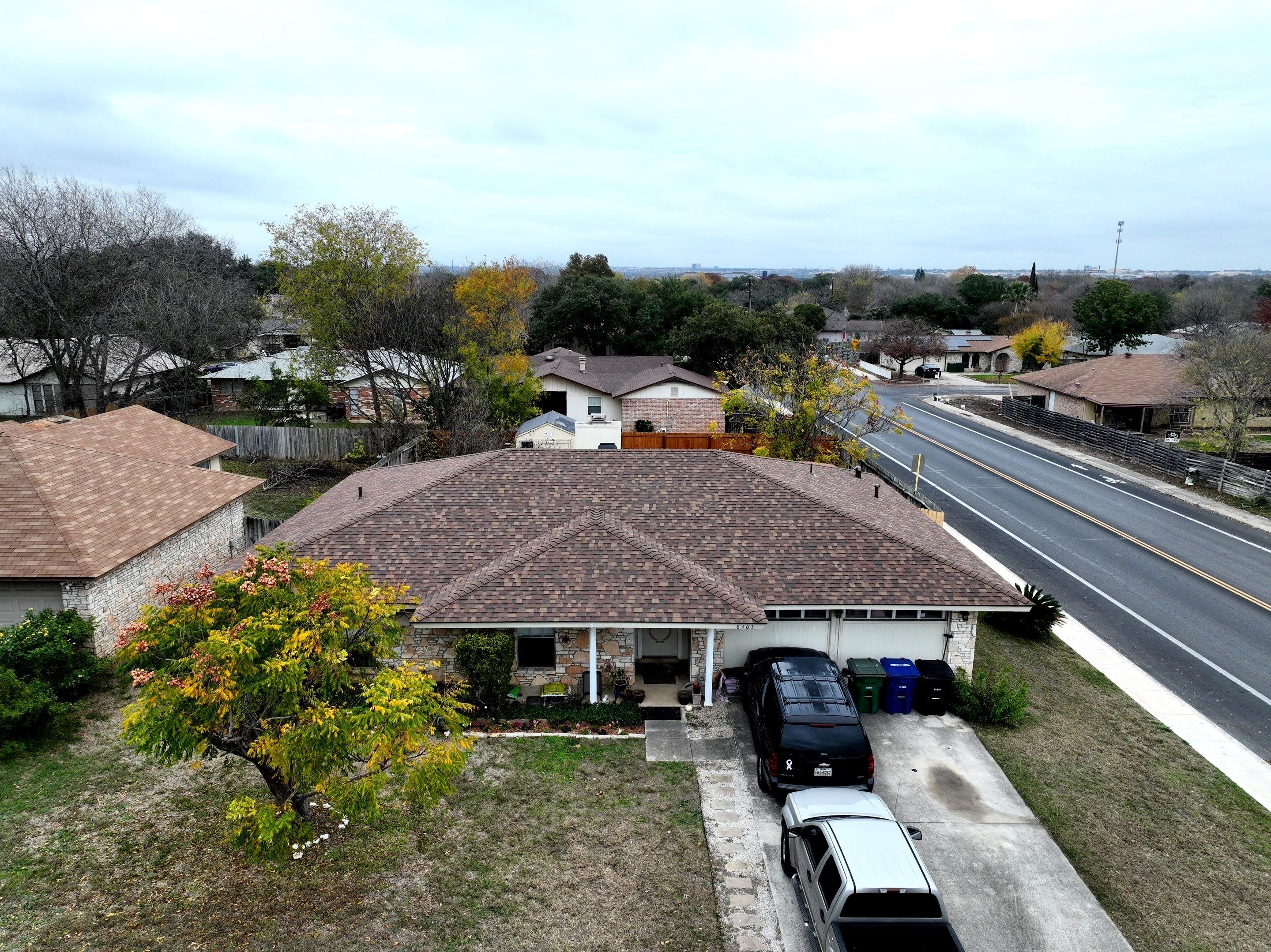 Residential Roof Replacement using Owens Corning Duration Designer 30 Year Laminate Shingle  by Premier Roofing and Contracting