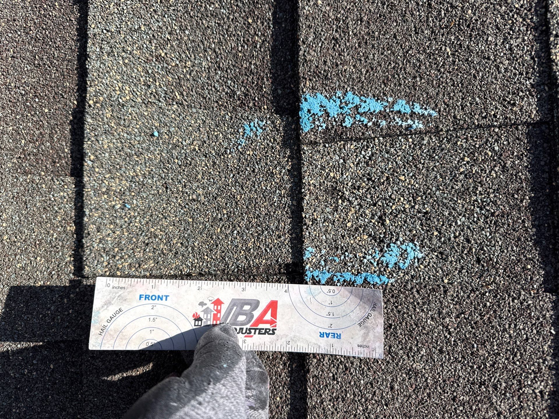 Roof replacement by hail damage by Just Brilliant Restoration JBR