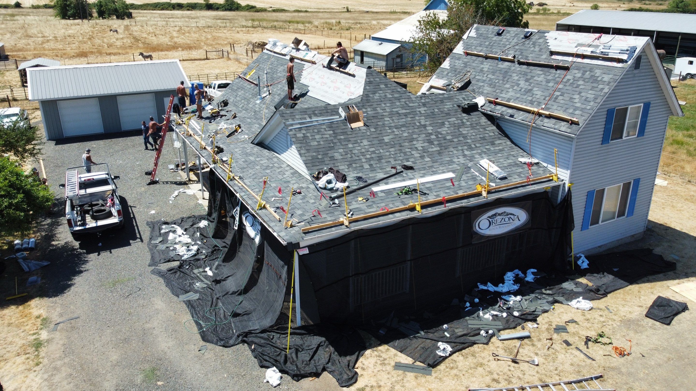 Residential Roofing Installation using Malarkey Highlander by Orezona Building & Roofing Company, Inc.