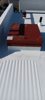 Commercial Roofing Replacement using TPO