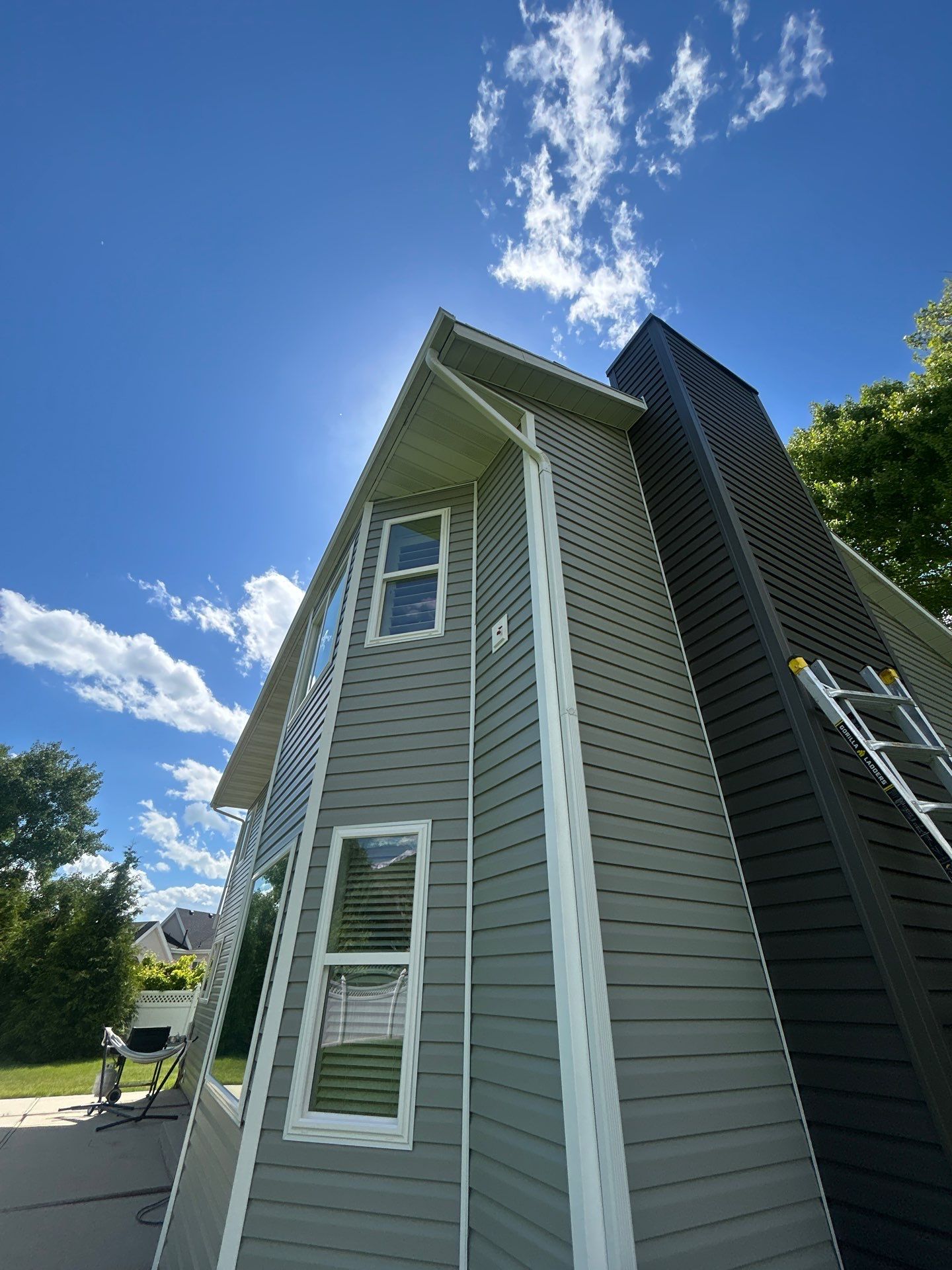 Project in Orem by Master Rain Gutters.