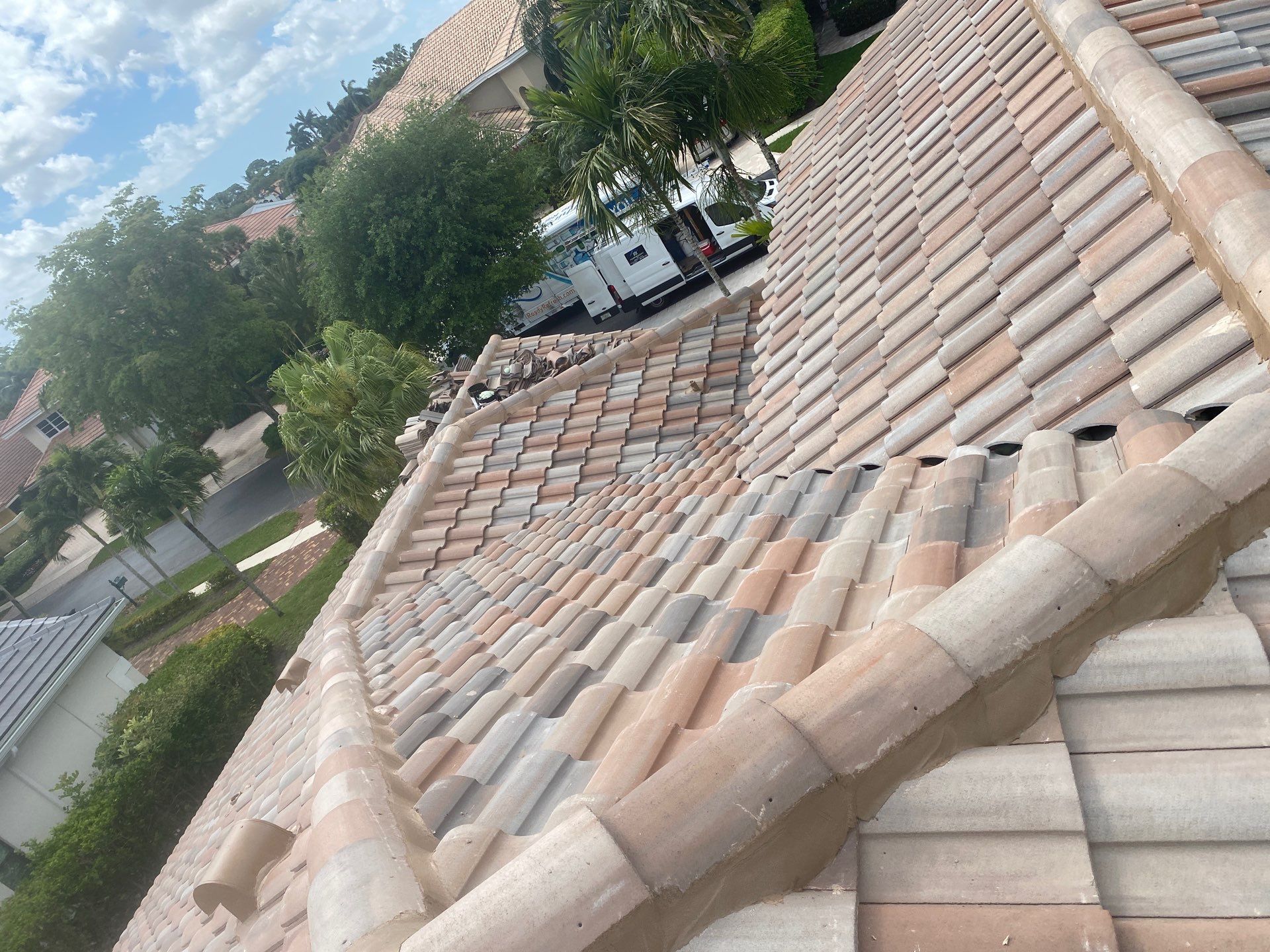 Residential Roofing Installation using Eagle Roofing Tile by BLUES BROTHERS ROOFING
