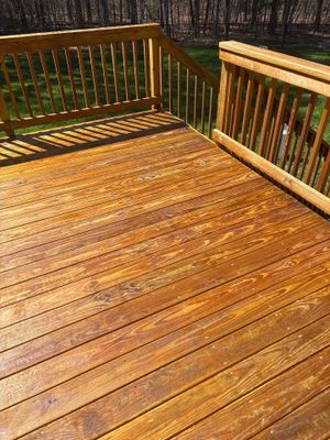 Deck using Wood Sealant