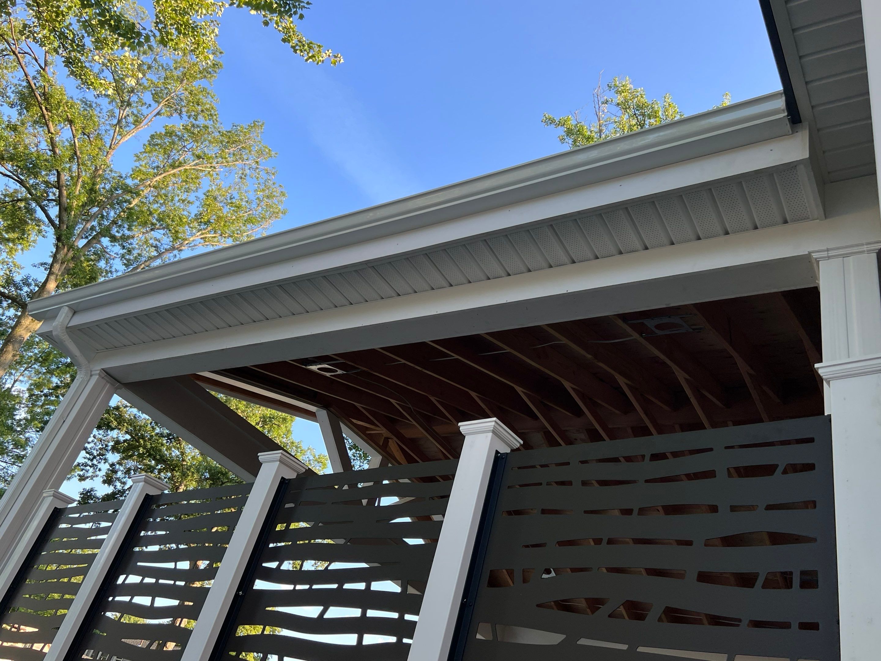 New Deck With Porch by deck guardian