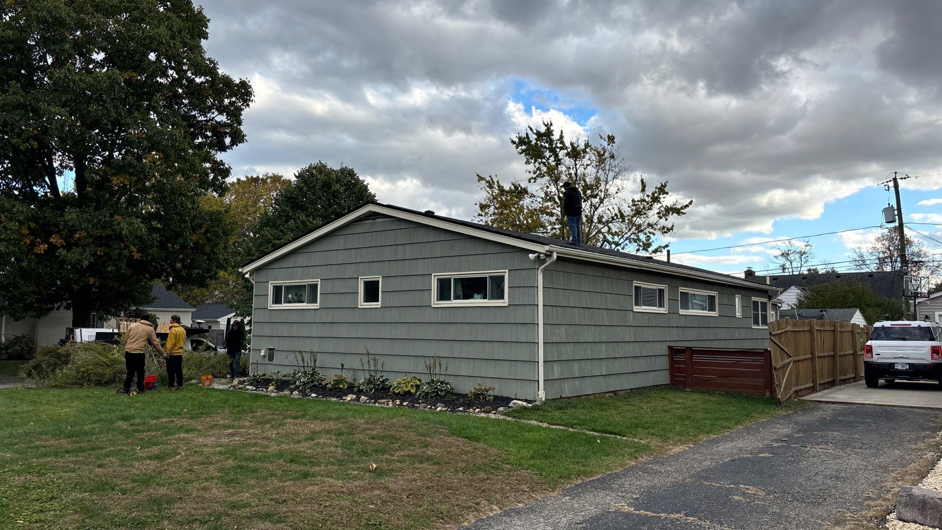 Upper Arlington Roof Replacement and Skylight by KFX Roofing by KFX Roofing