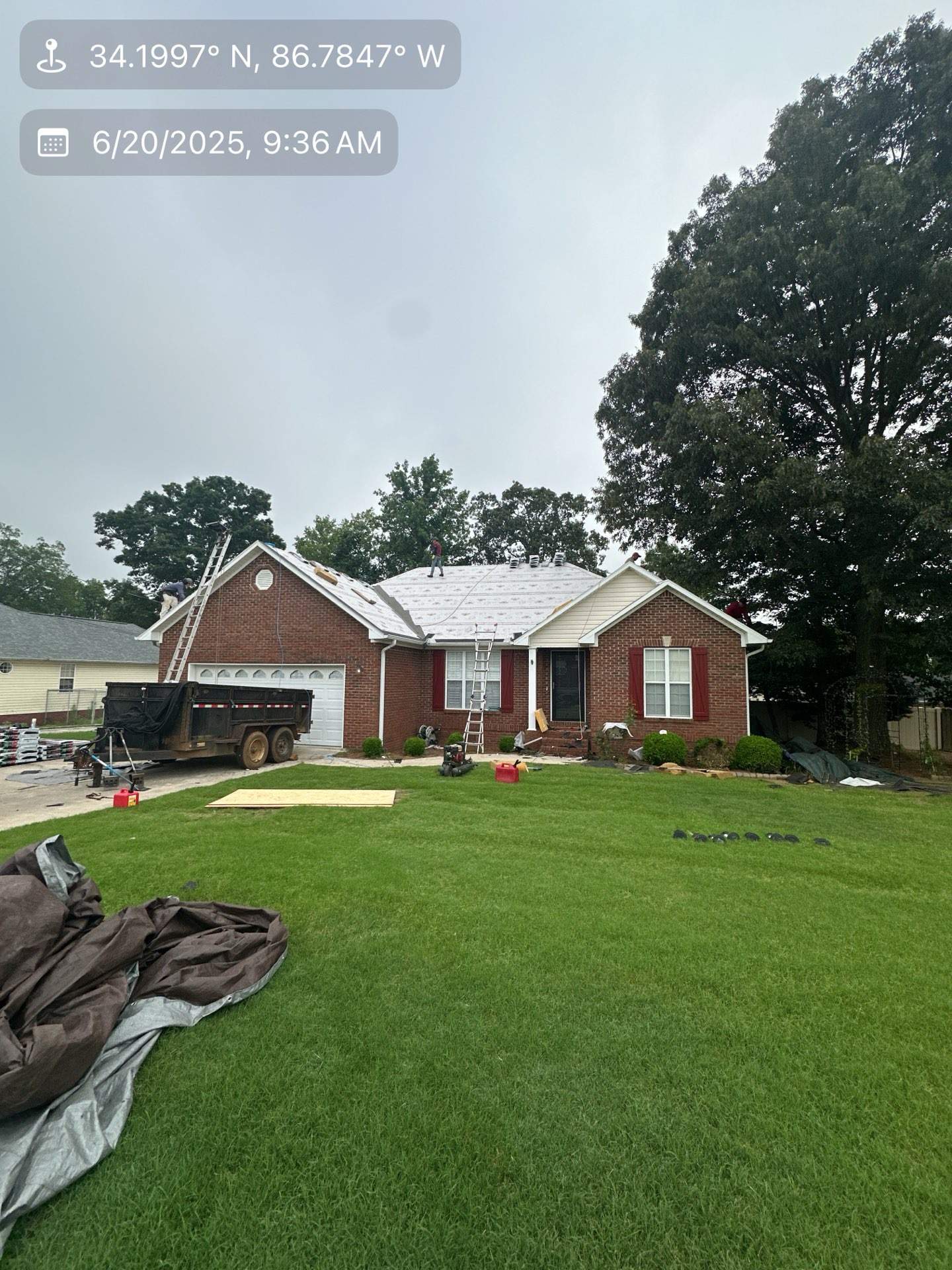 Project in Cullman by BayCo Roofing