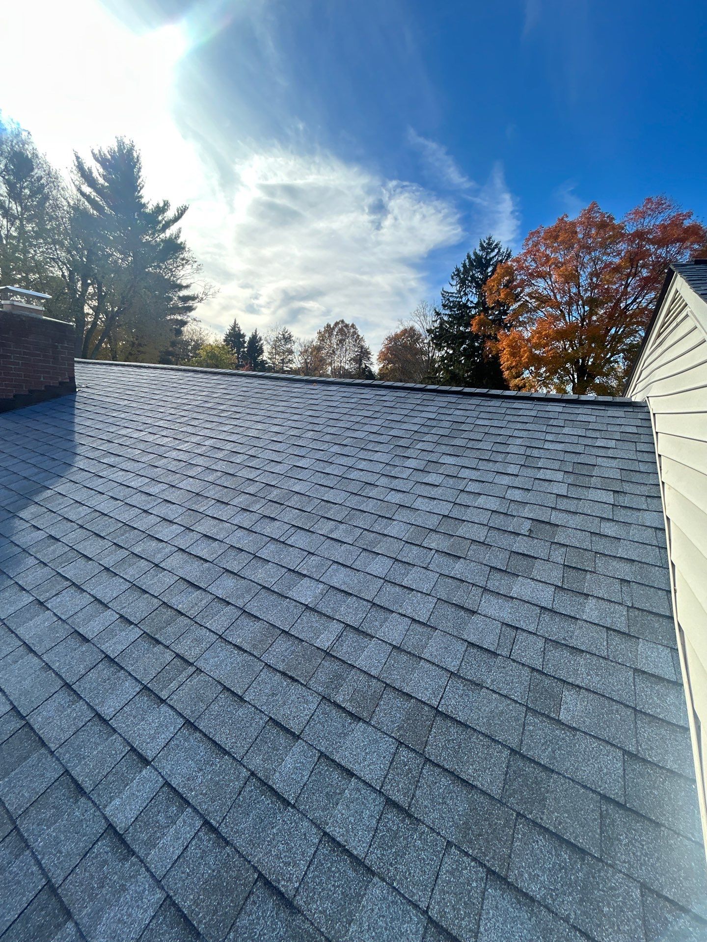 Faifax : Residential Roof Replacement with CertainTeed Landmark Pro in Max Def Coastal Blue  by RM Banning, Inc.