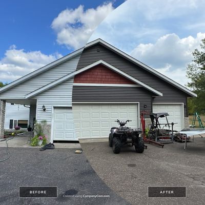 Siding replacement. Zimmerman Mn