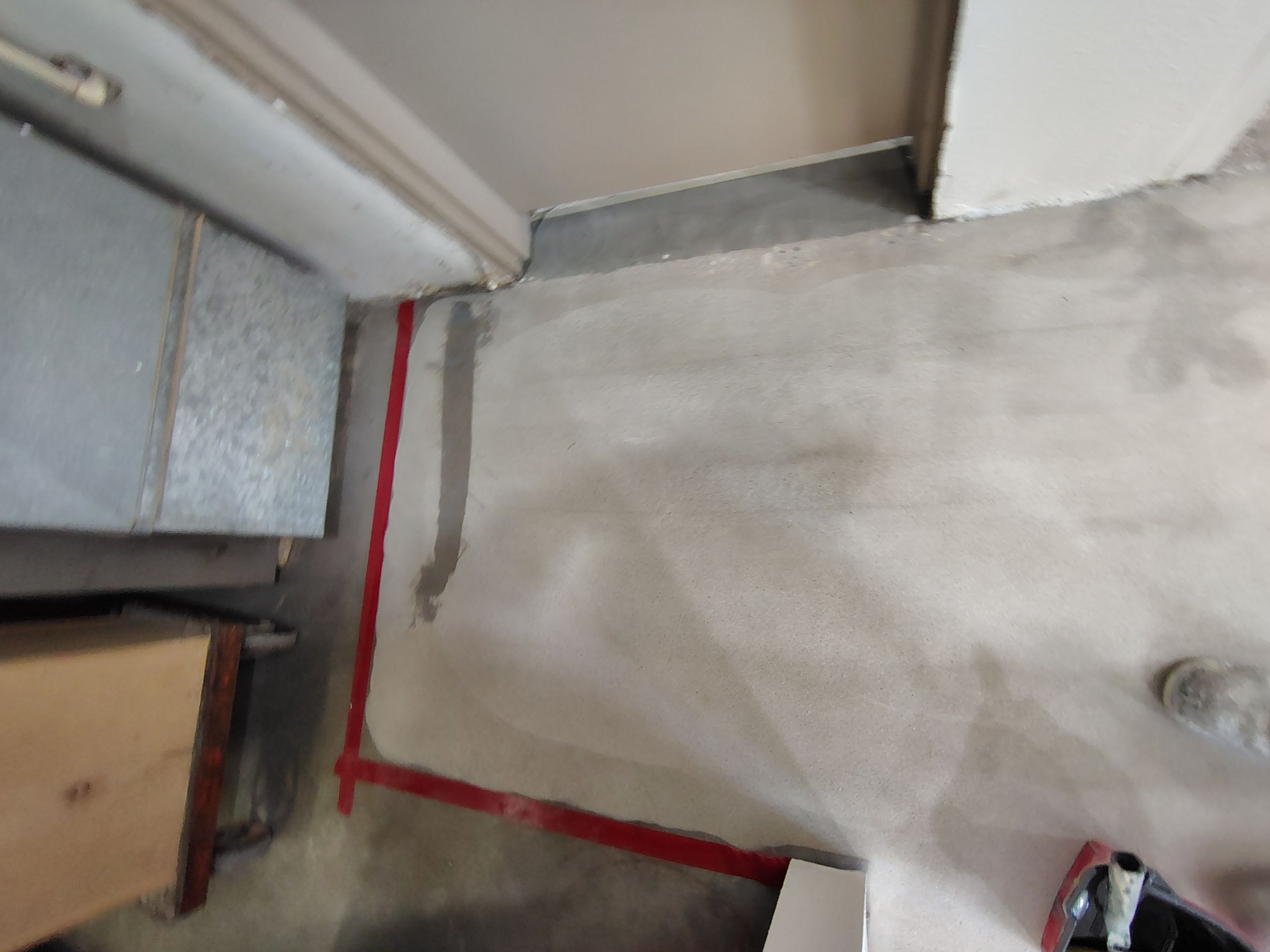 Durable Epoxy Flake Floor Coating for Commercial Workshop by Select Painting, Coatings & Garage Cabinets