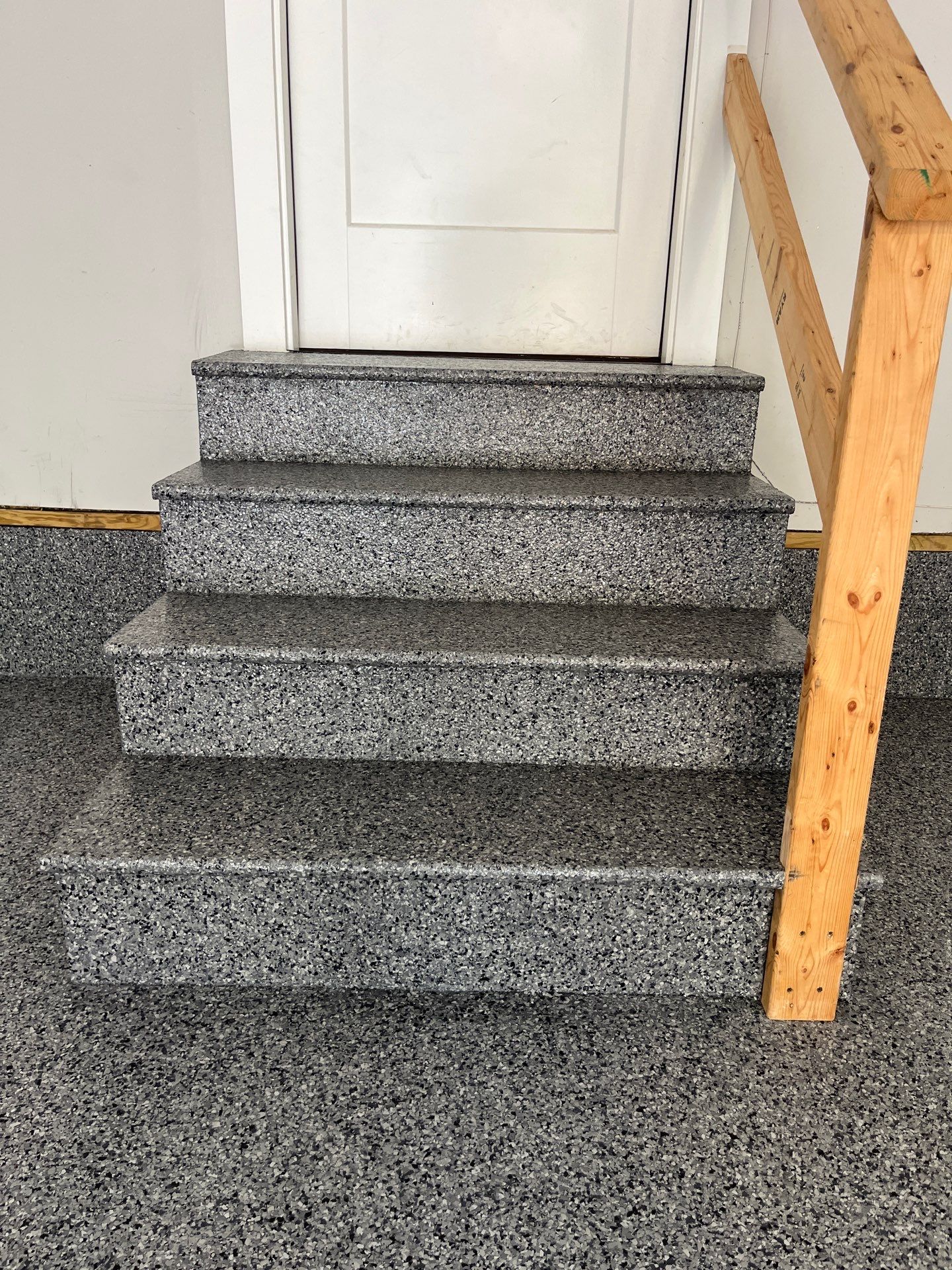 Garage Floor Coating using Nightfall by My Garage Floor Guys