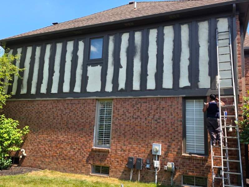 Exterior Painting and Tudor Trim Refresh in Rochester by Top Shelf Painter