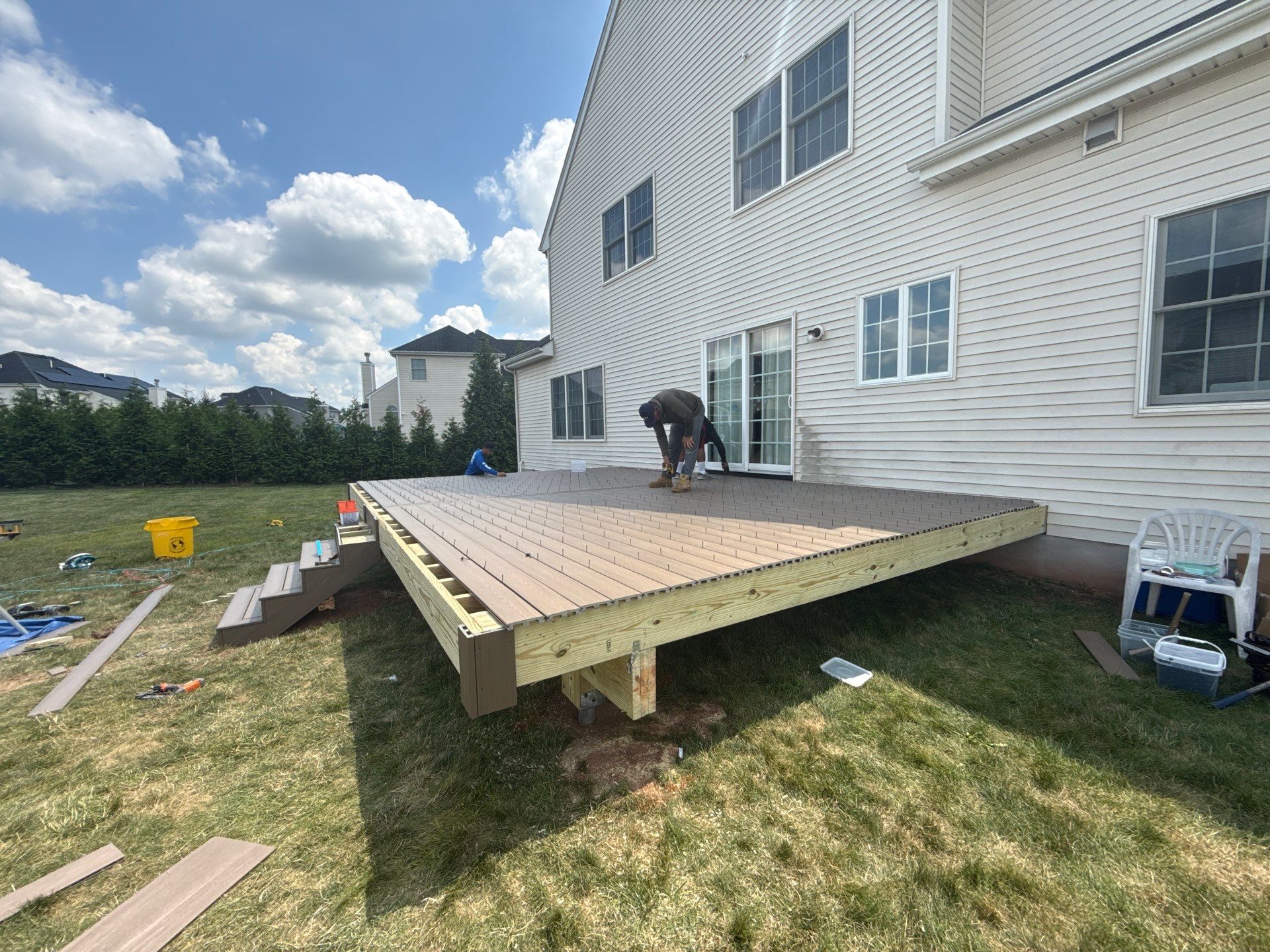 New Deck in Hillsborough Township, New Jersey by deck guardian