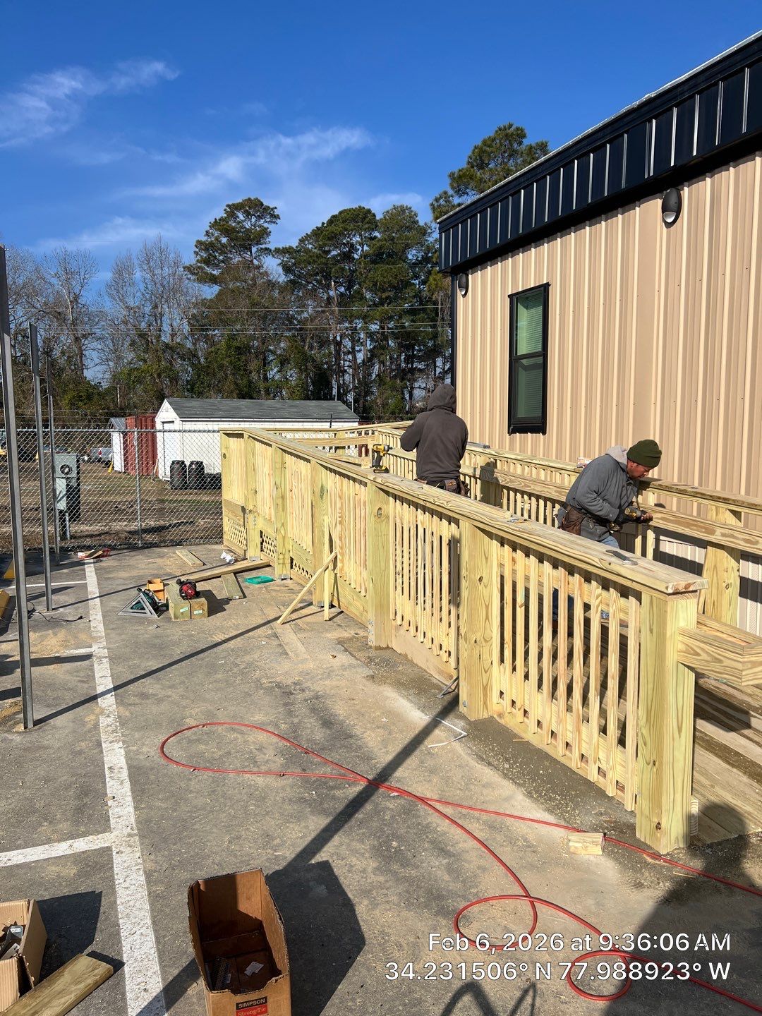 DMV ADA Accessibility Ramp Construction | Leland NC by RGR Construction and Roofing, LLC