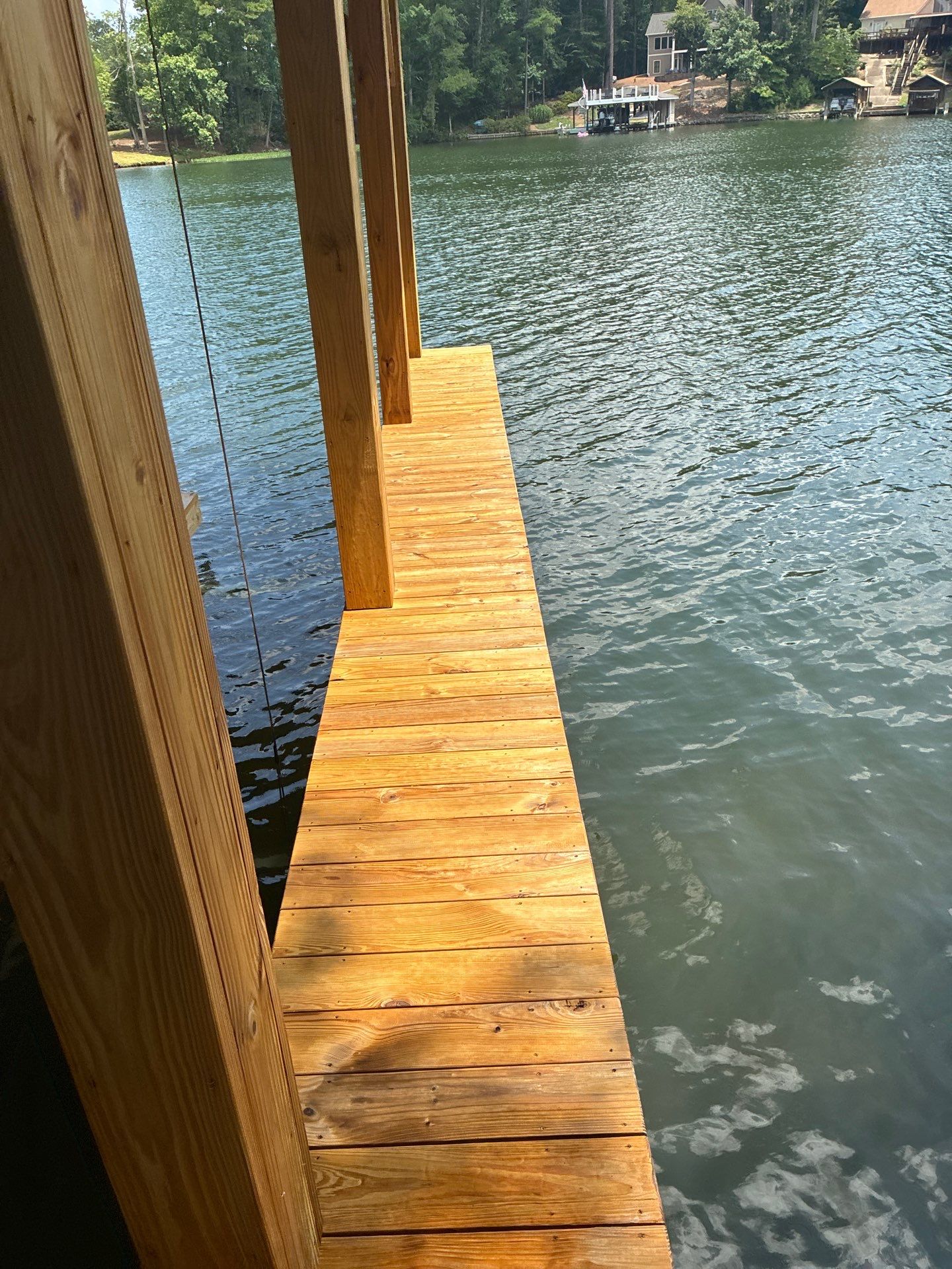 Dock using Wood Sealant by DuraSeal