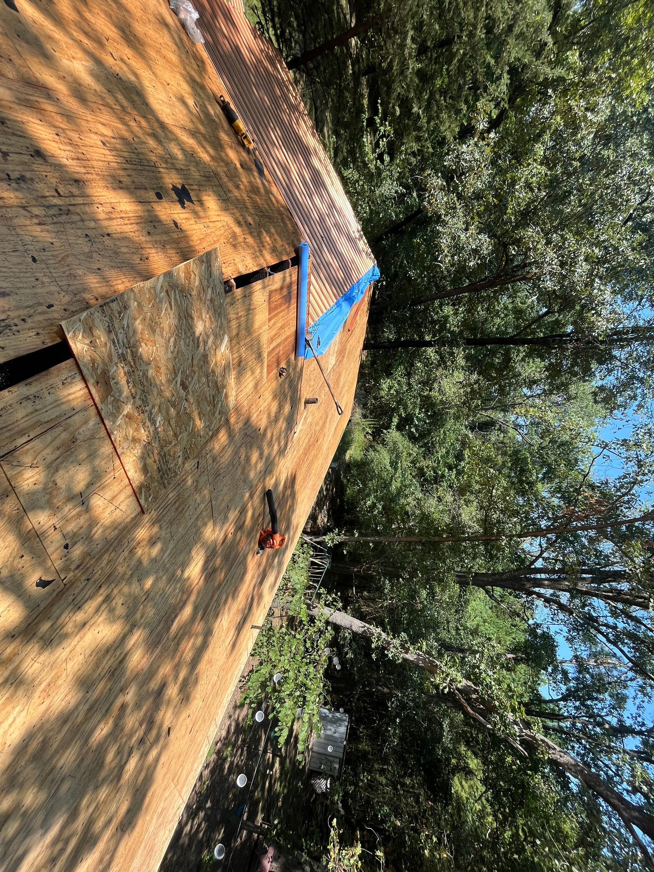Residential Metal Roof Replacement using Reed's Metals: 29 GA. Colored Residential Panel by Hostetler Roofing