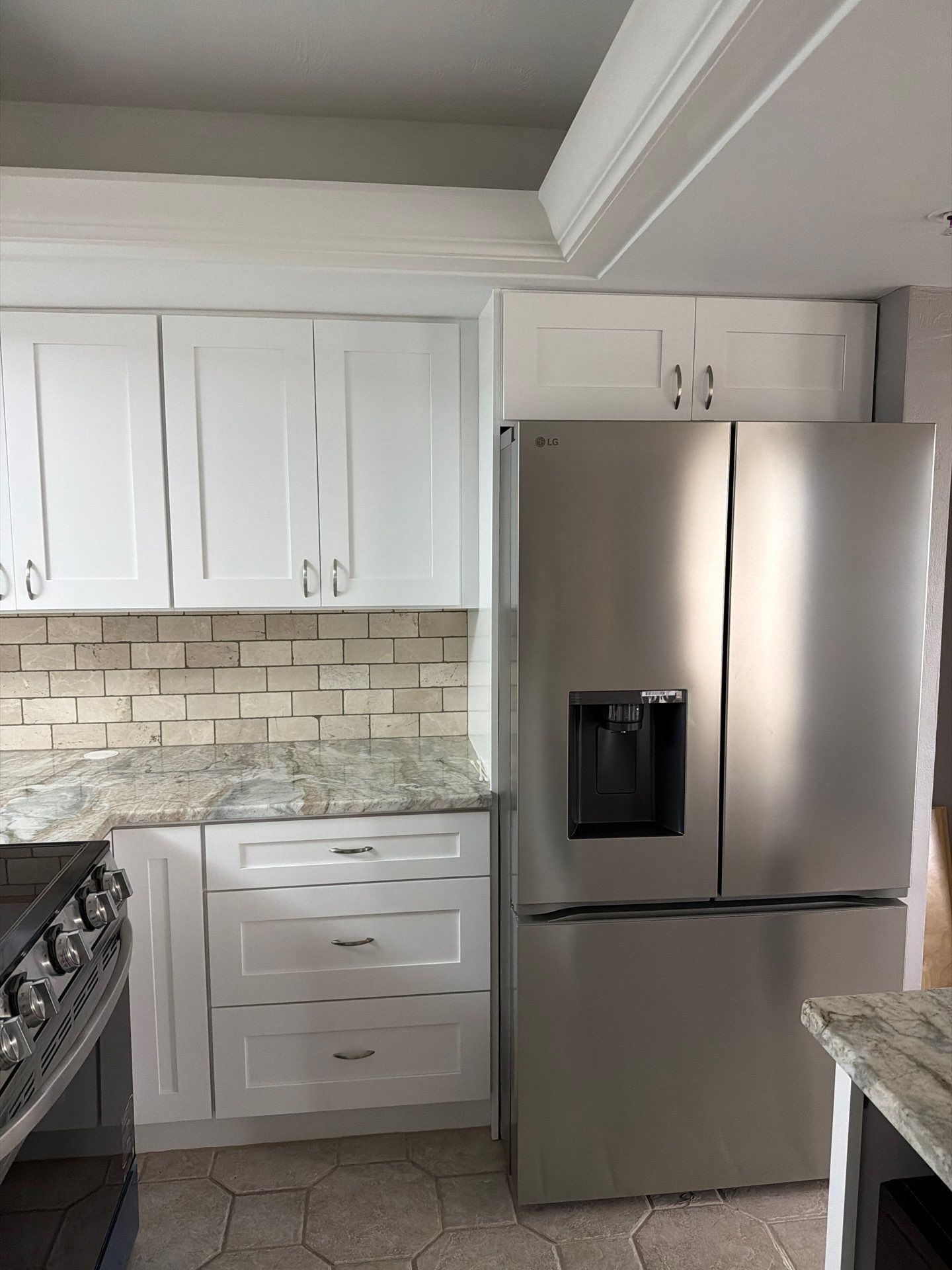 Completely Re-imagined Modern Condominium Kitchen Remodel  by Acies Renovations