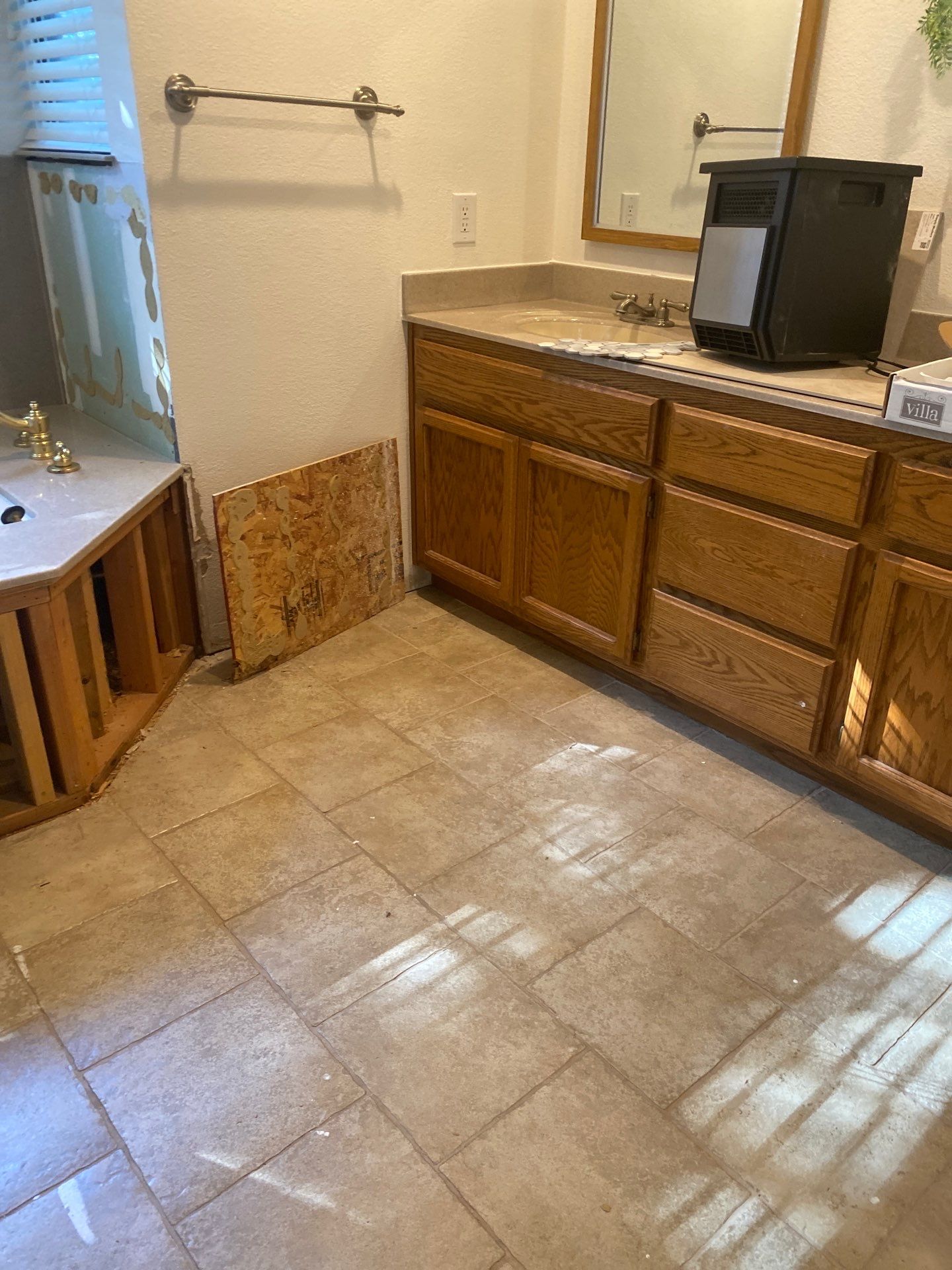 Tile Shower and Bathroom remodel  by Footprints Floors South Sacramento