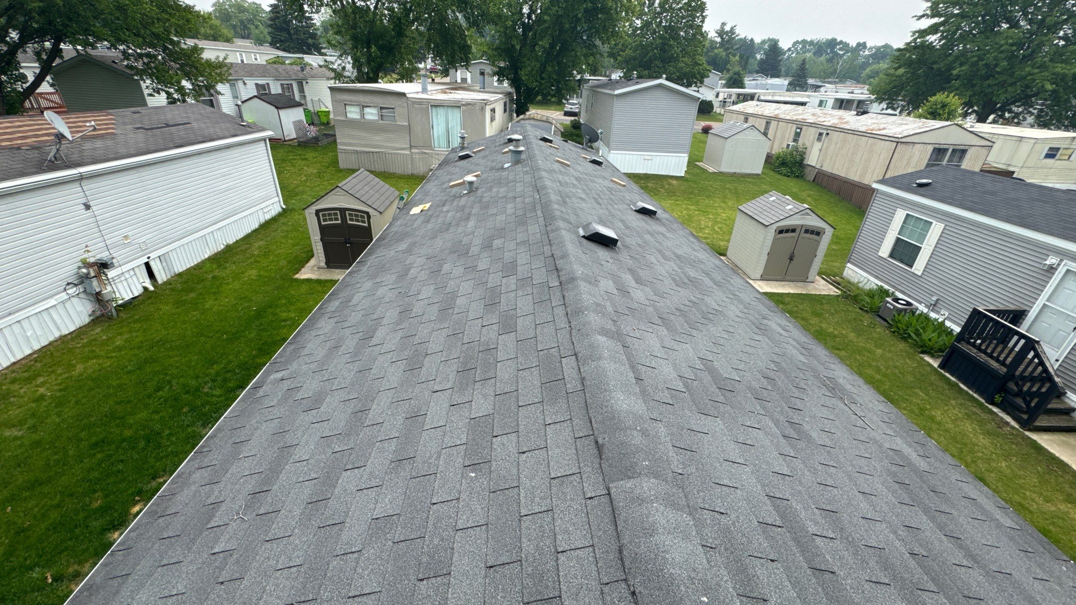 Roof Replacement using Owens Corning Sierra Gray by 180 Contractors