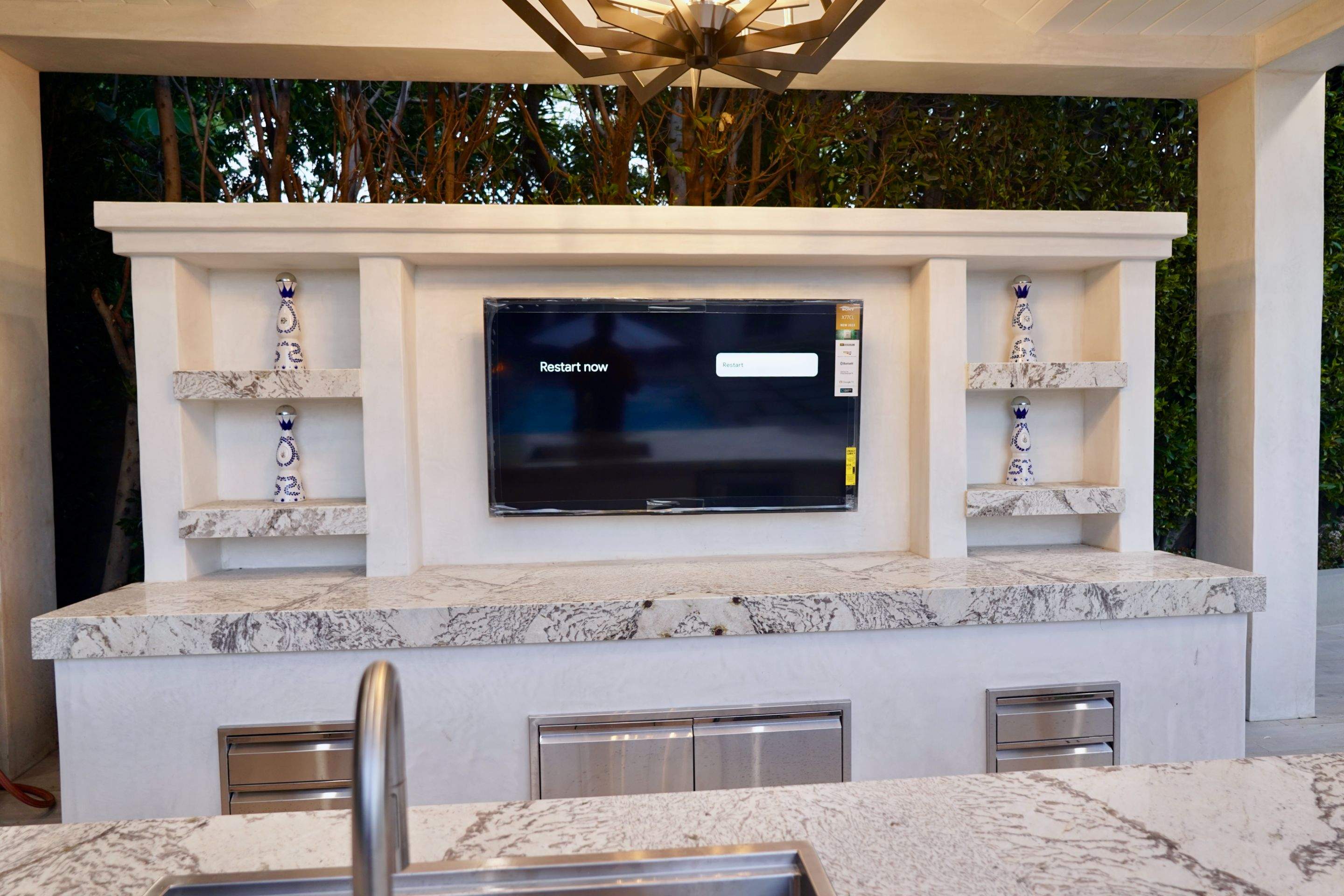 Complete Pool & Backyard Transformation, Pergola, Firepit, Deckwork by Lax Home Inc 