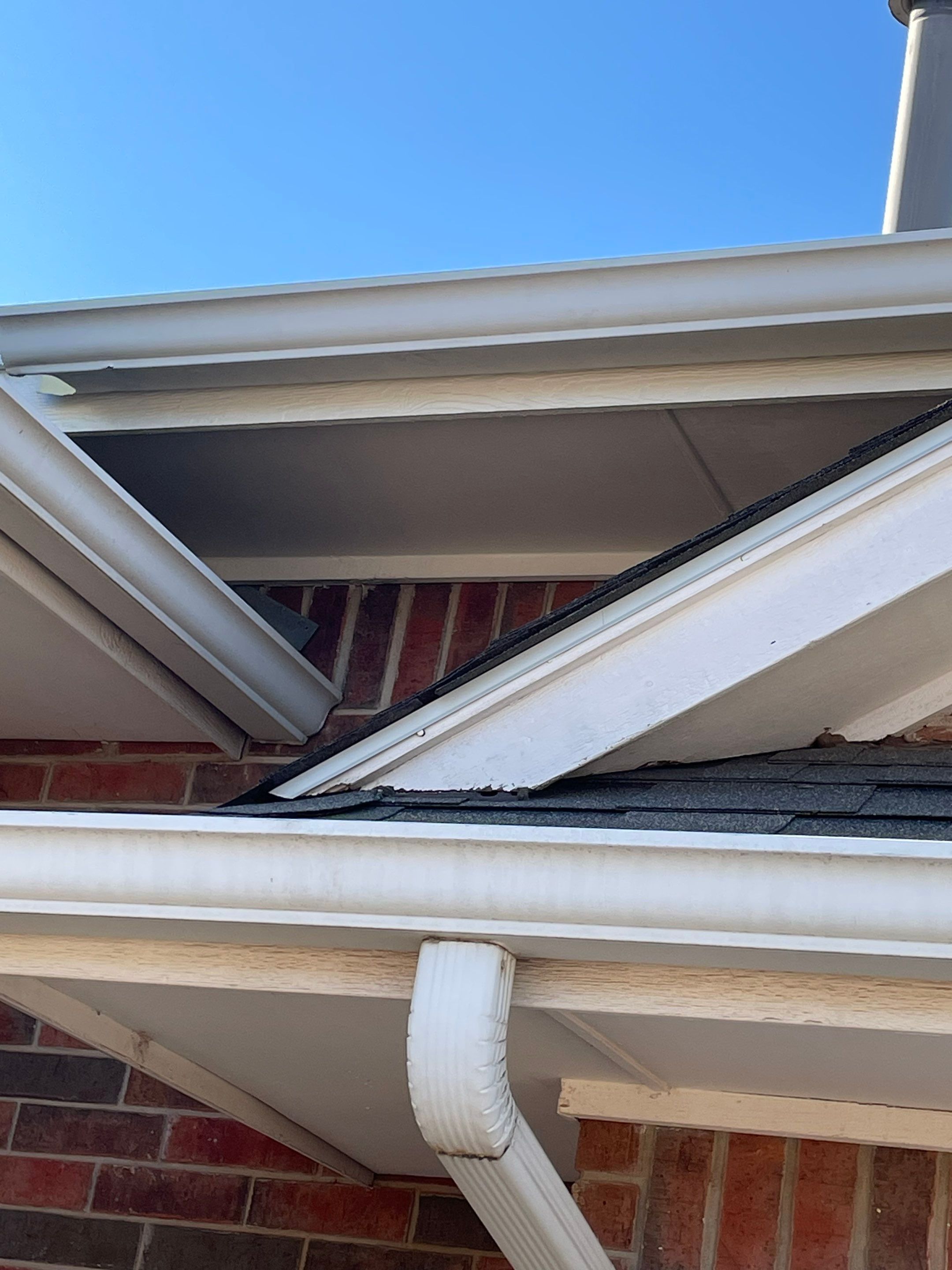 soffit repair in Edmond by McCann's Roofing and Construction