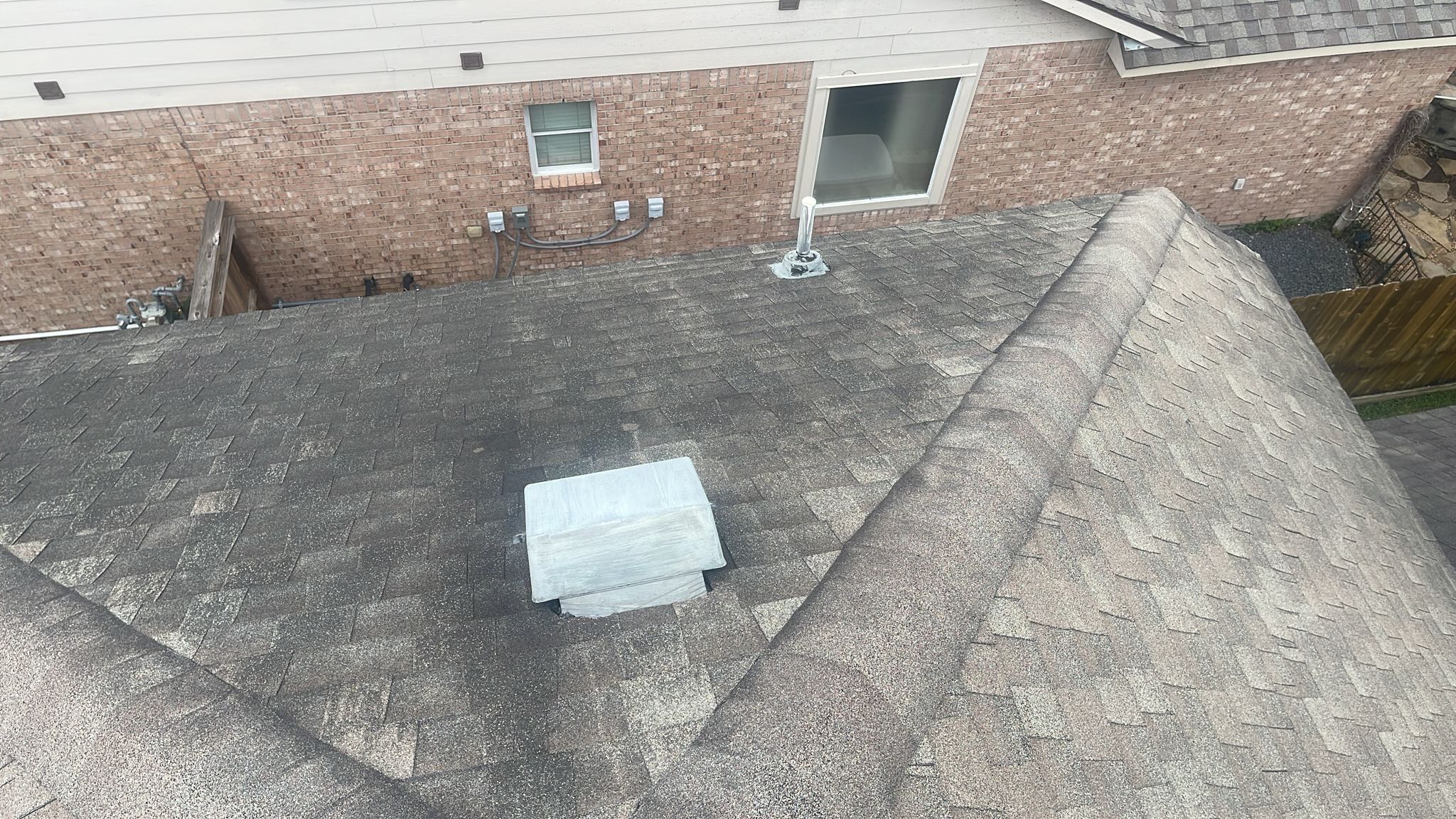 Hail Damage using Owen's Corning Duration (Lifetime) Shingles by Roof Repair Company