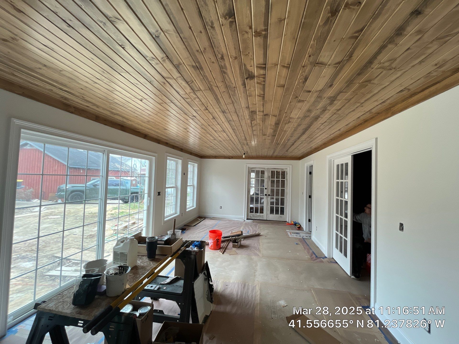 Large Addition by Hilltop Drafting & Design LLC