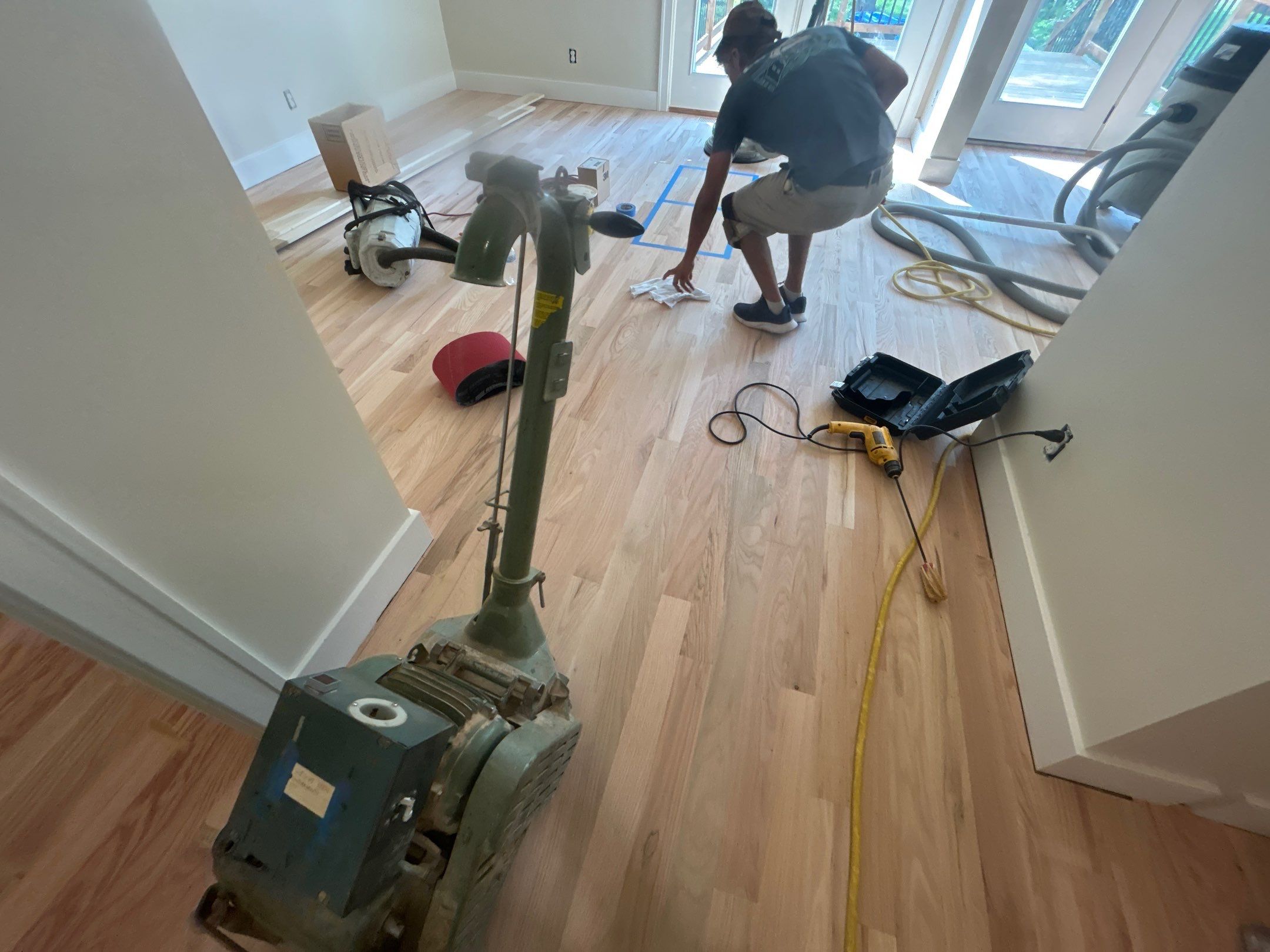 Hardwood Floor Installation in Louisville by Footprints Floors Kentucky