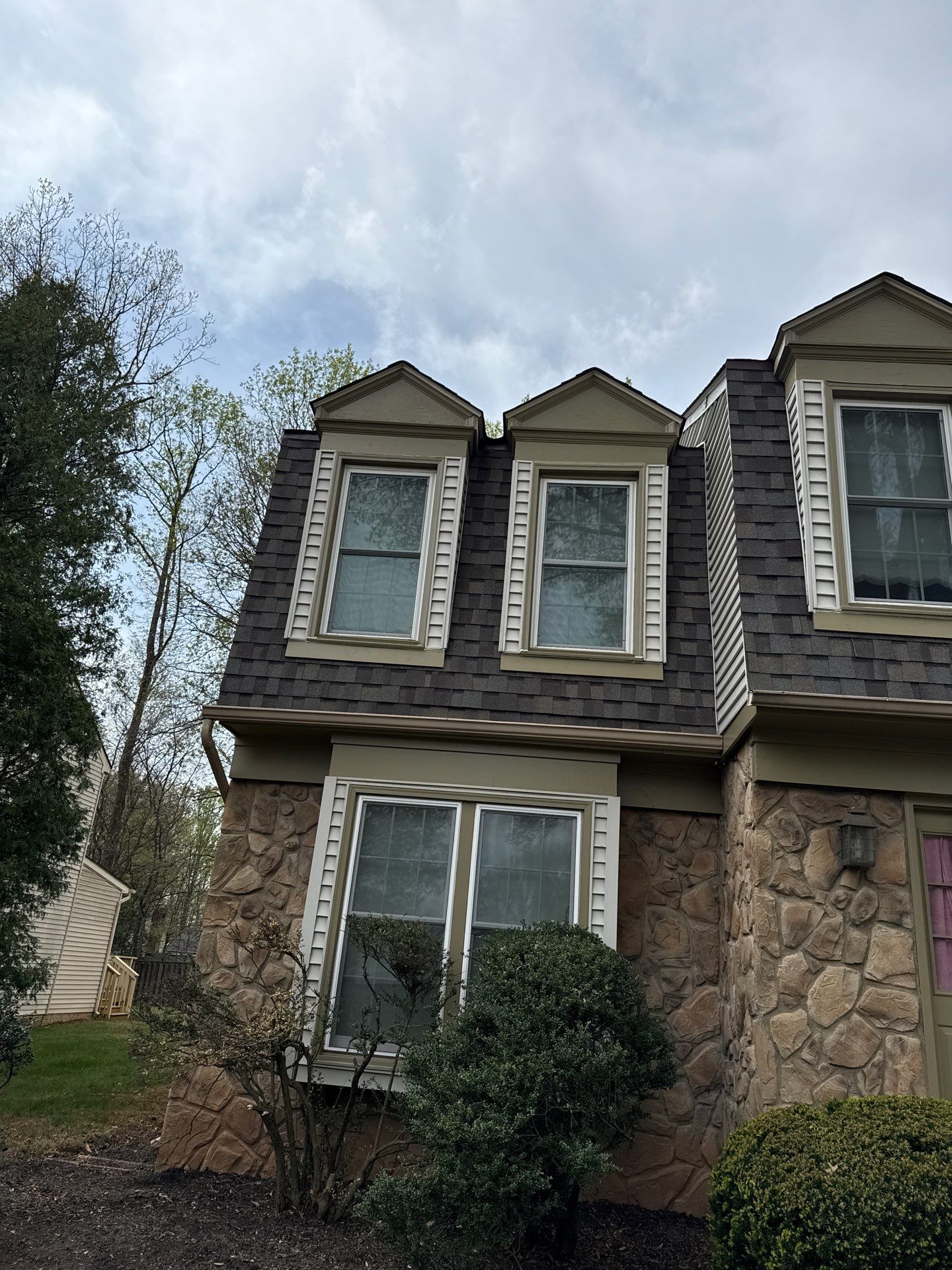 Burke: Residential Roof Replacement with CertainTeed Landmark Pro in Max Def Weathered Wood by RM Banning, Inc.